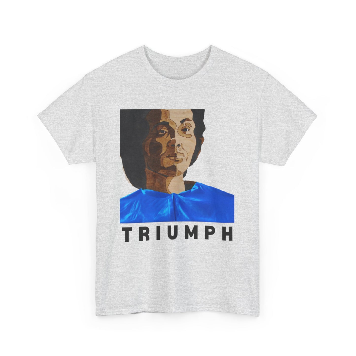 Inspirational Triumph T-Shirt, Unisex Heavy Cotton Tee, Motivational Apparel, Graphic Tee, Perfect for Activism and Celebrations