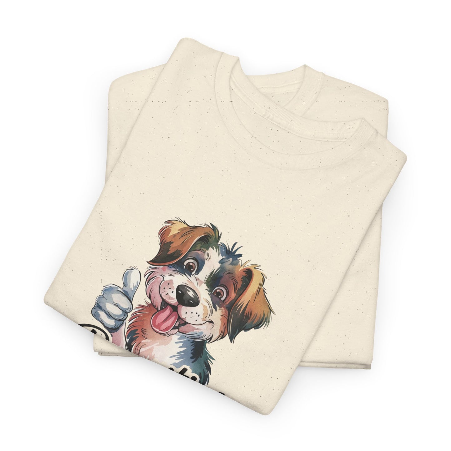 Pawsitive Vibes Only Unisex Heavy Cotton Tee - Ileana Marie Designs