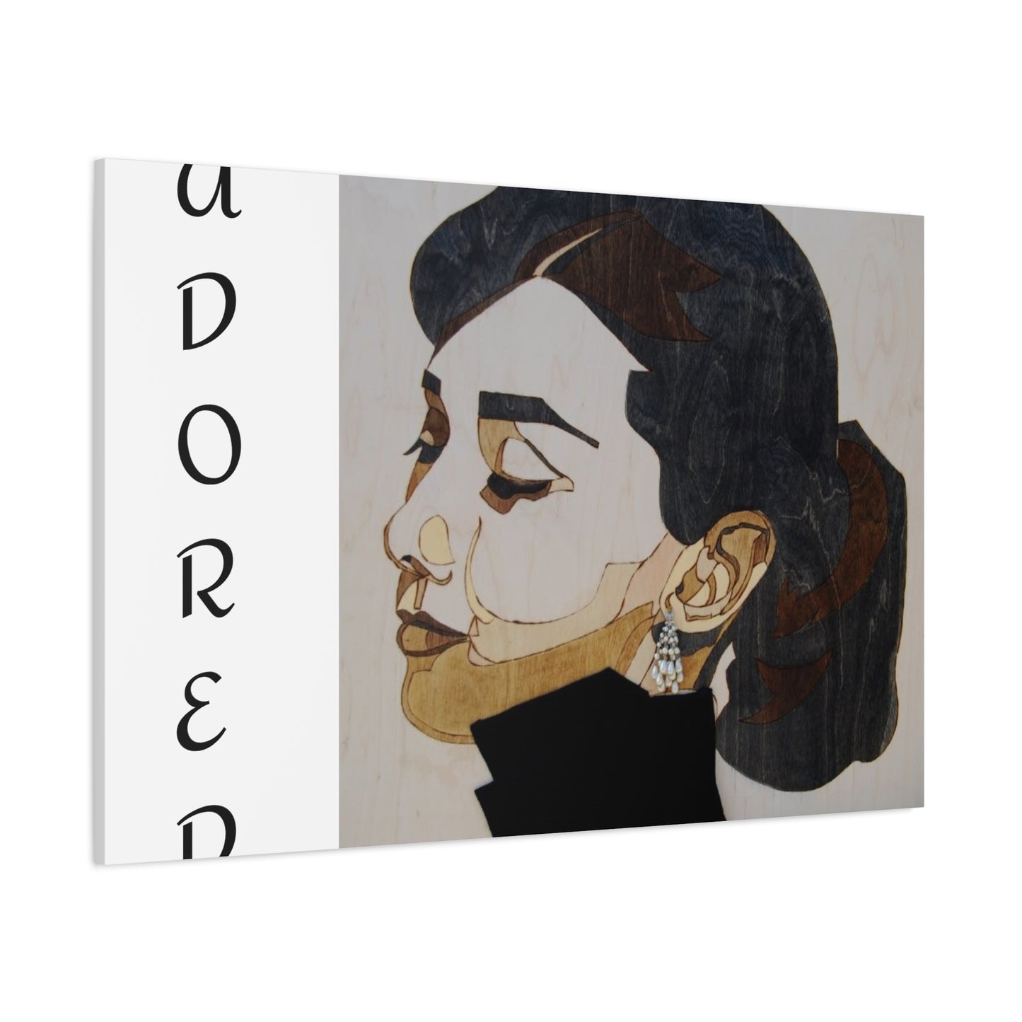 "Adored"Canvas Art – Stylish Portrait of a Woman