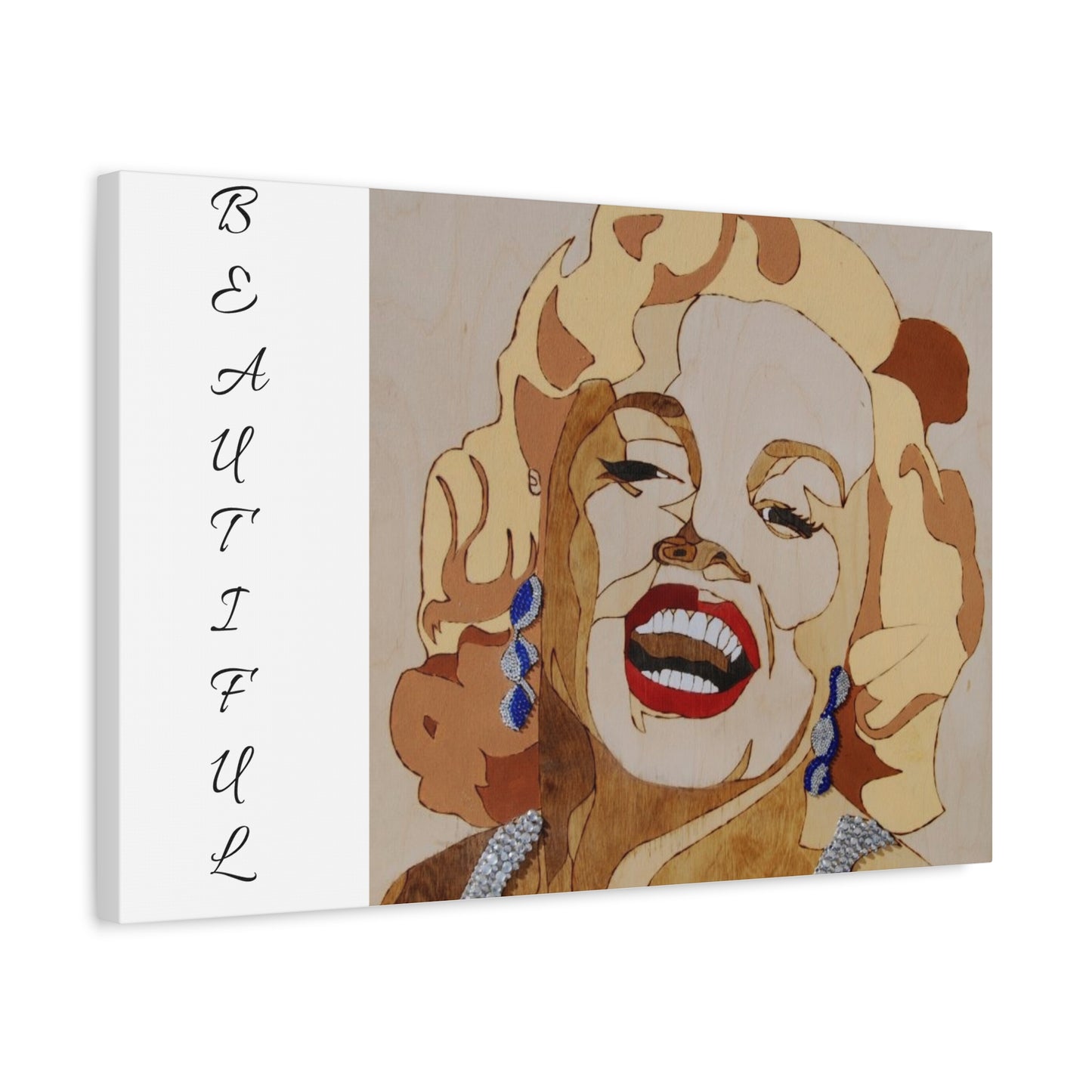 Marilyn Monroe Art Canvas - Stretched Wall Decor for Home & Office