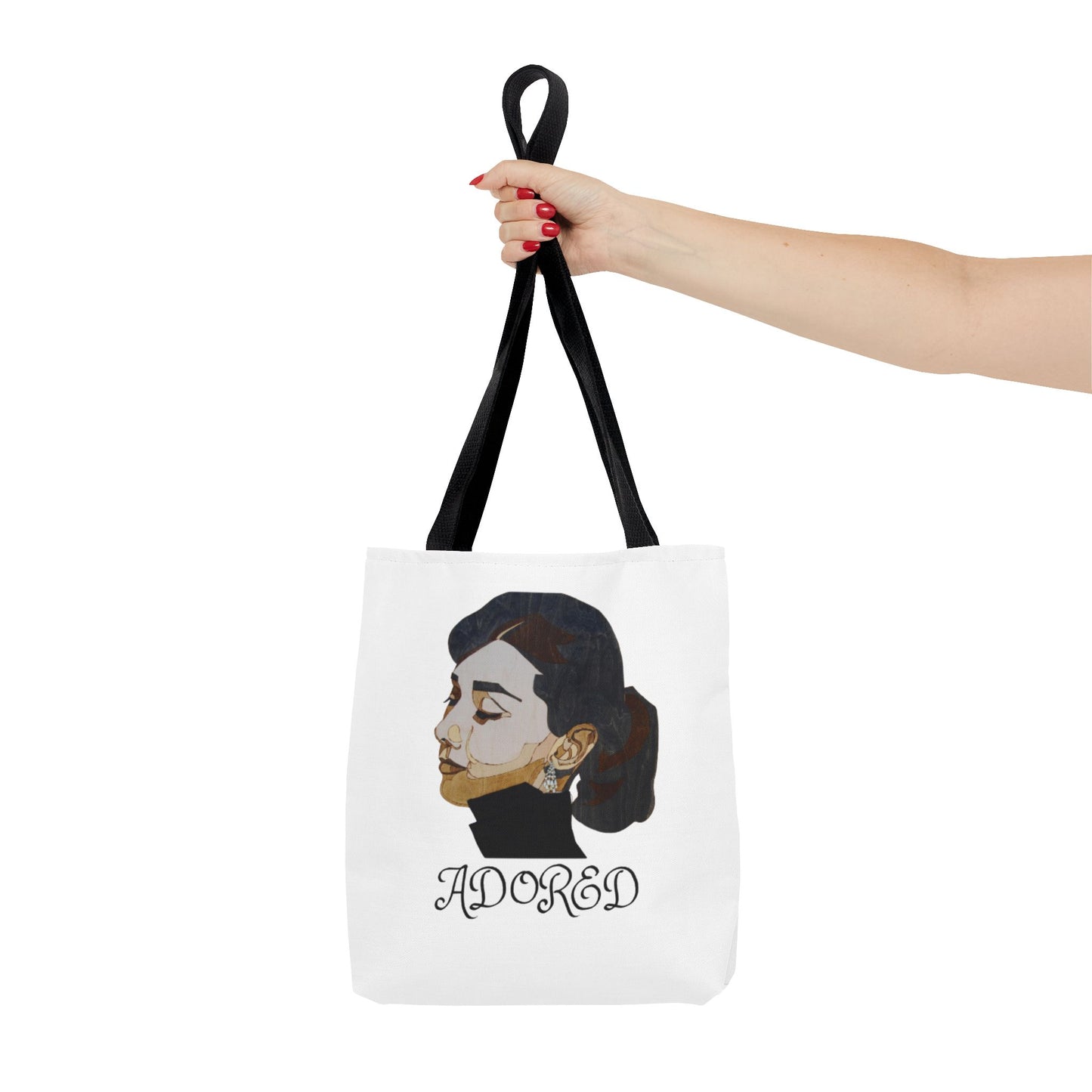 Adored Tote Bag | Stylish Everyday Carry, Gift for Her, Fashion Accessory, Women's Gift, Reusable Bag