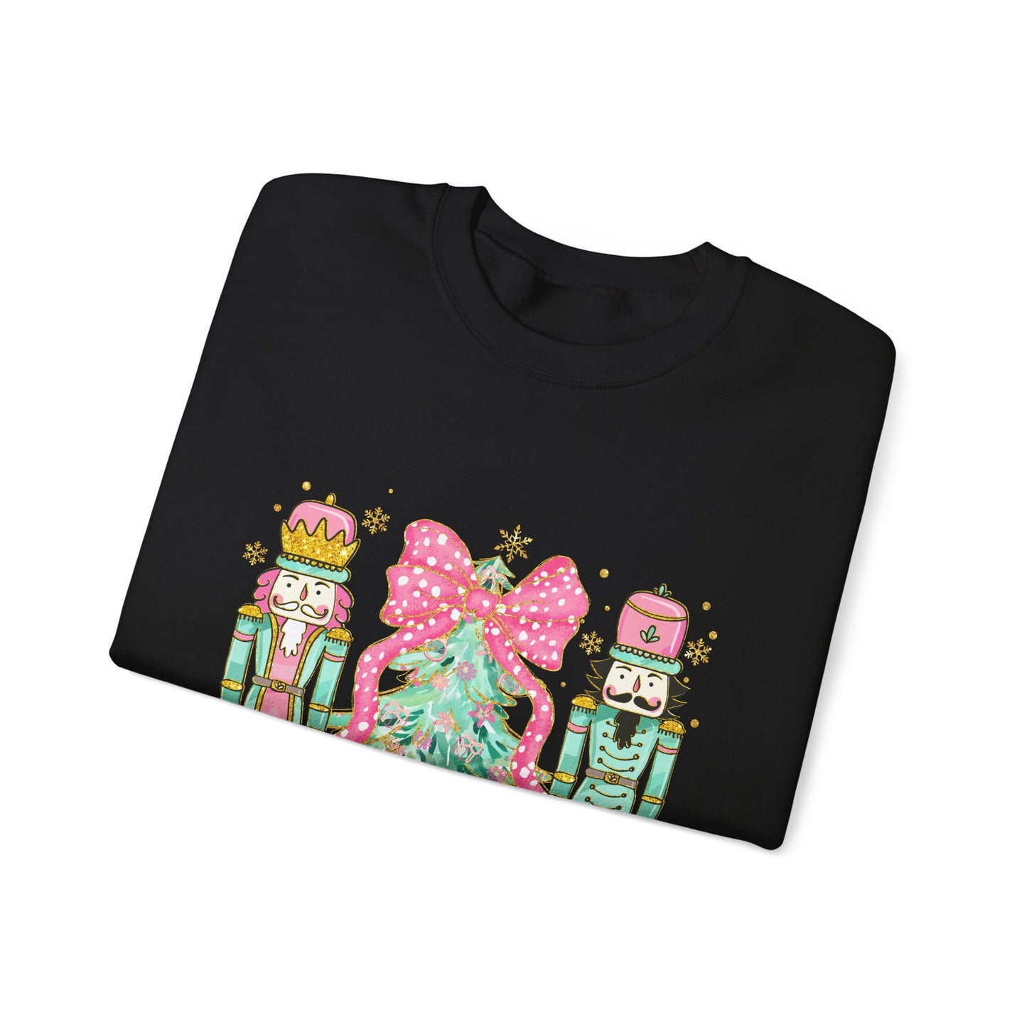 Christmas Nutcracker Crewneck Sweatshirt - Unisex Heavy Blend™ - Ileana Marie Designs