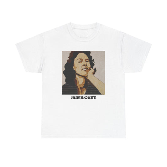 Vintage-Inspired Unisex Heavy Cotton Tee, Unique Graphic Tee, Casualwear, Gift for Her, Trendy Streetwear, Everyday Fashion