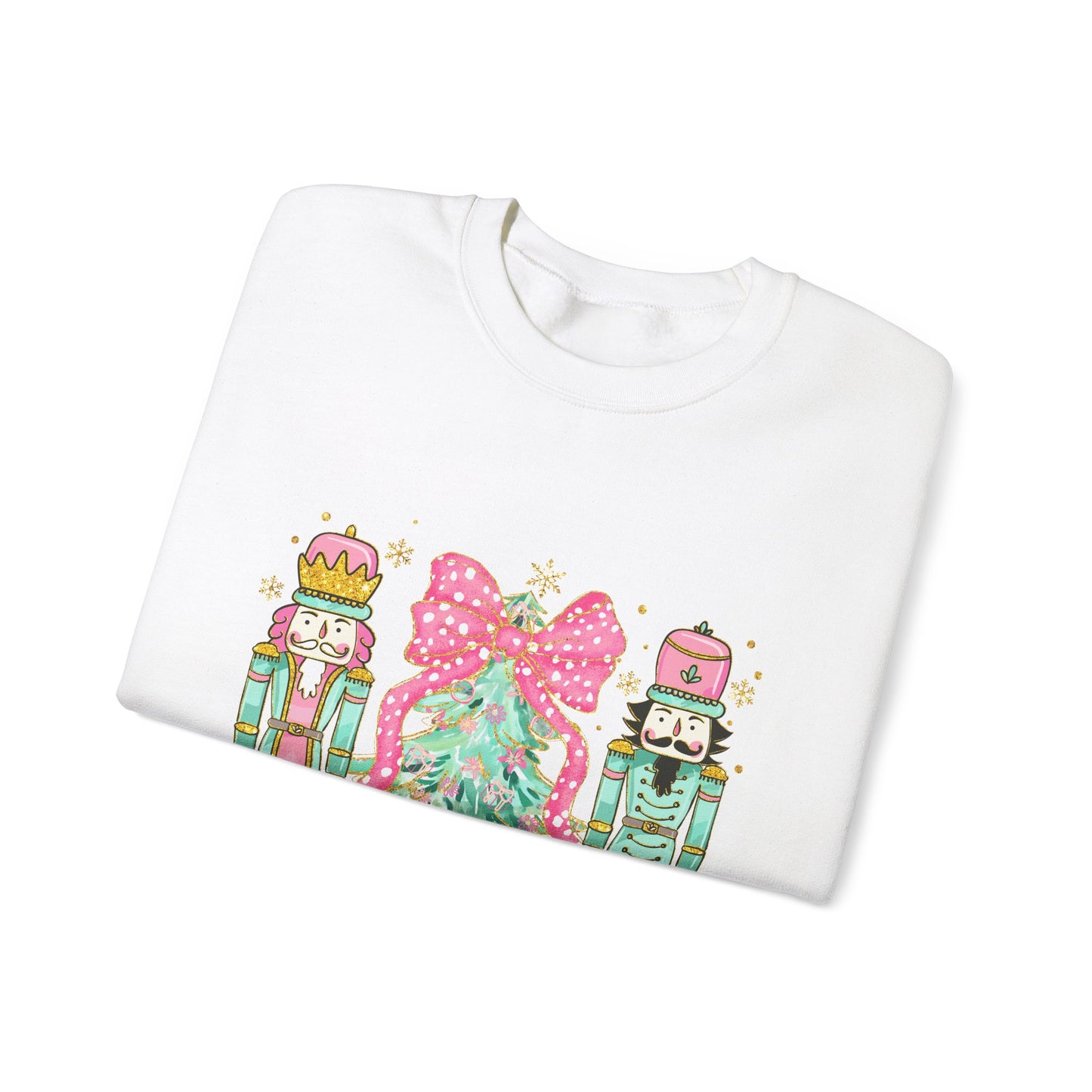 Christmas Nutcracker Crewneck Sweatshirt - Unisex Heavy Blend™ - Ileana Marie Designs