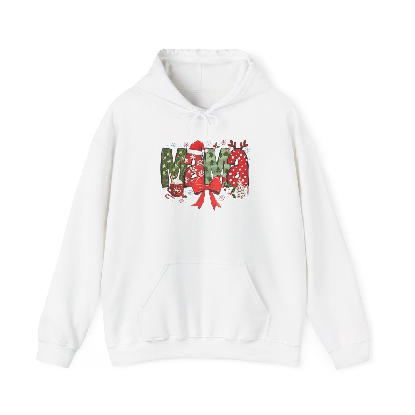 Festive Merry Sweatshirt - Unisex Heavy Blend™ Hoodie for Holiday Cheer - Ileana Marie Designs