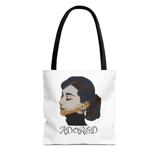 Adored Tote Bag | Stylish Everyday Carry, Gift for Her, Fashion Accessory, Women's Gift, Reusable Bag