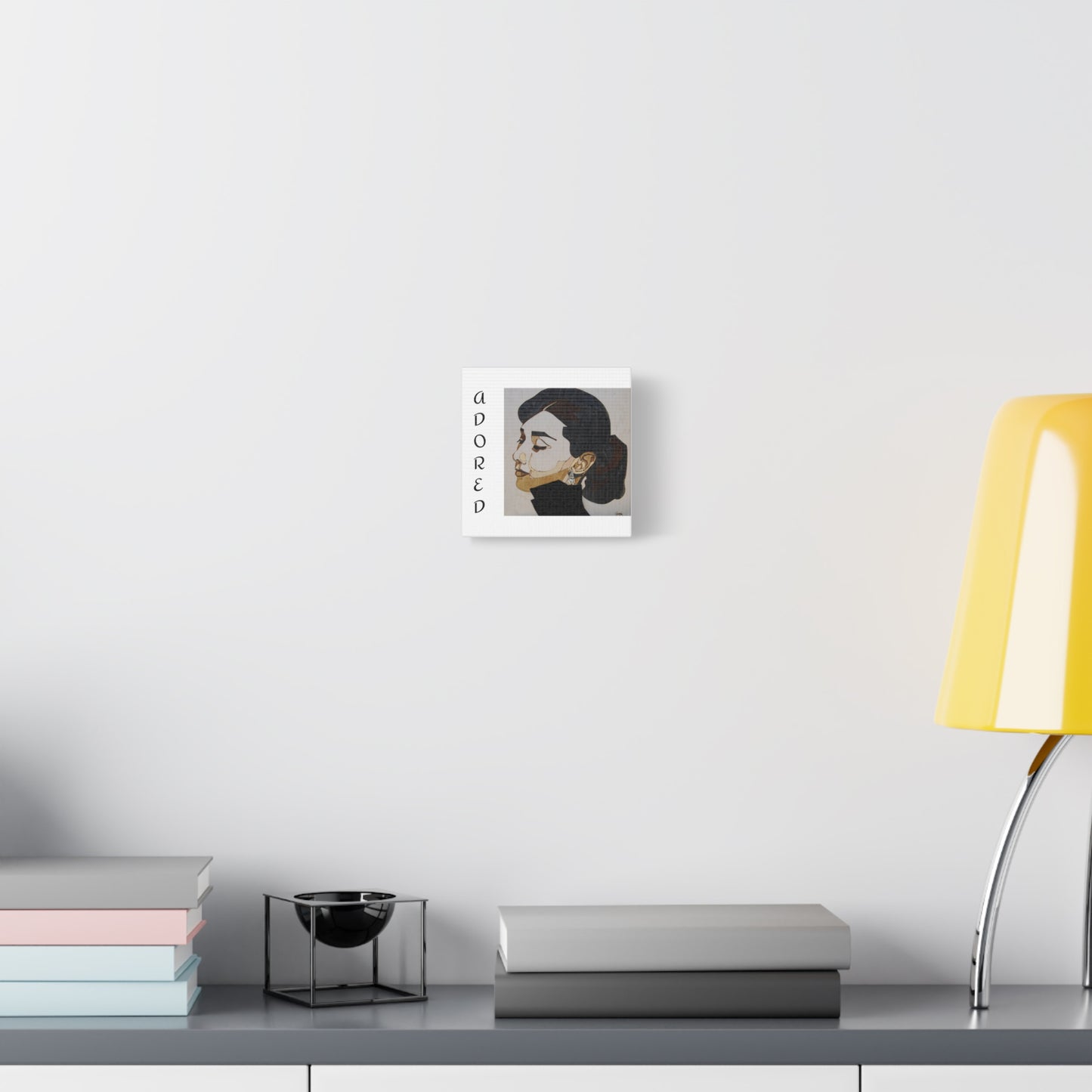"Adored"Canvas Art – Stylish Portrait of a Woman