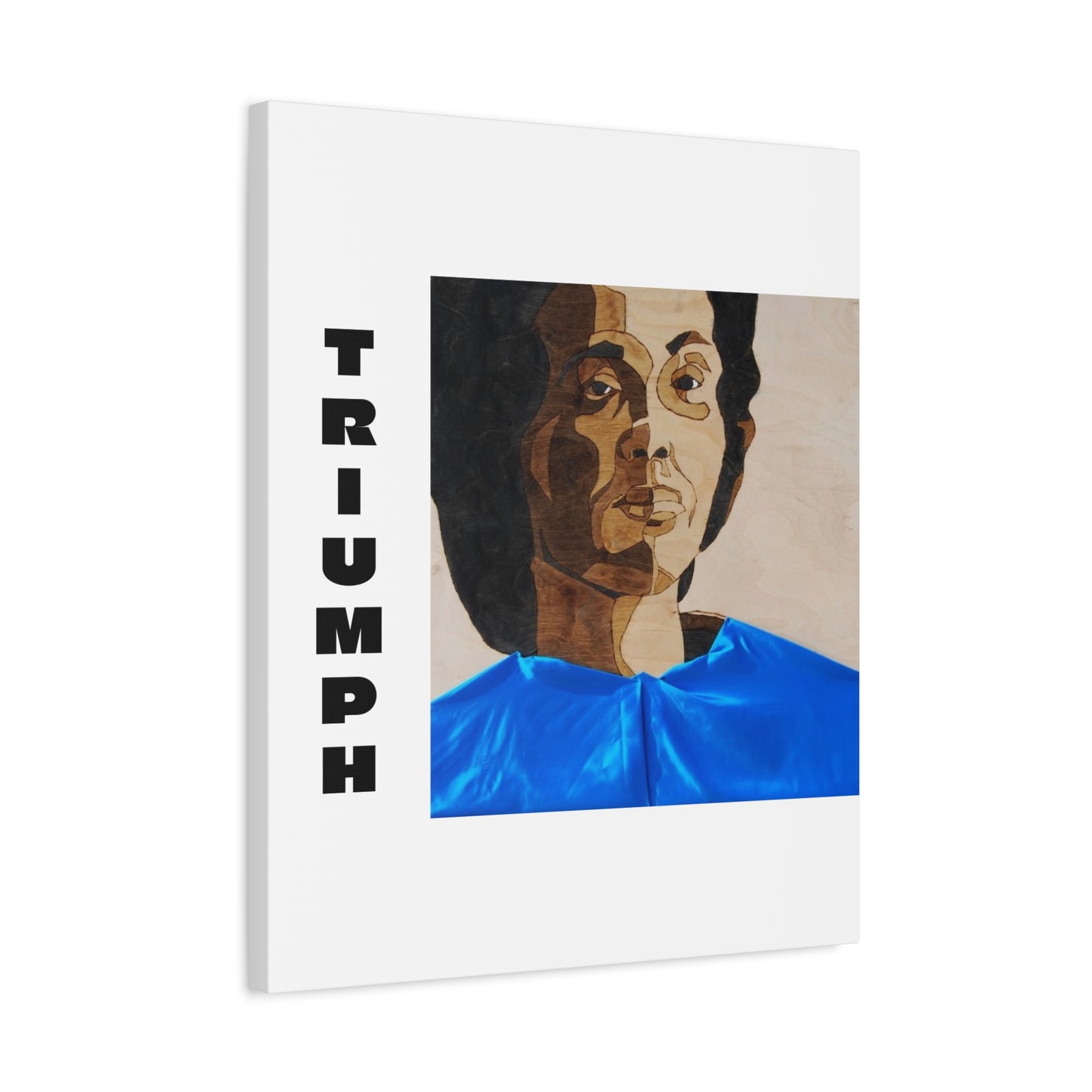 Artistic Canvas Wall Art - Stretched Matte Print of Iconic Portrait