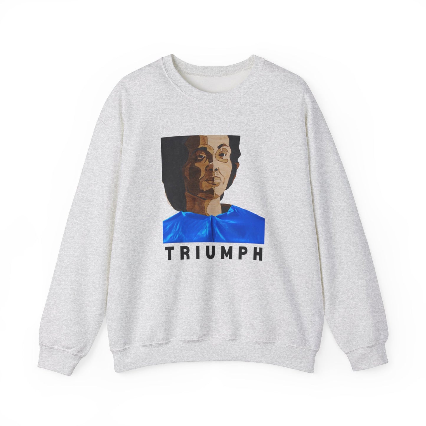 Triumph Unisex Heavy Blend™ Crewneck Sweatshirt, Inspirational Sweatshirt, Motivational Apparel, Perfect for Cozy Days, Great Gift for