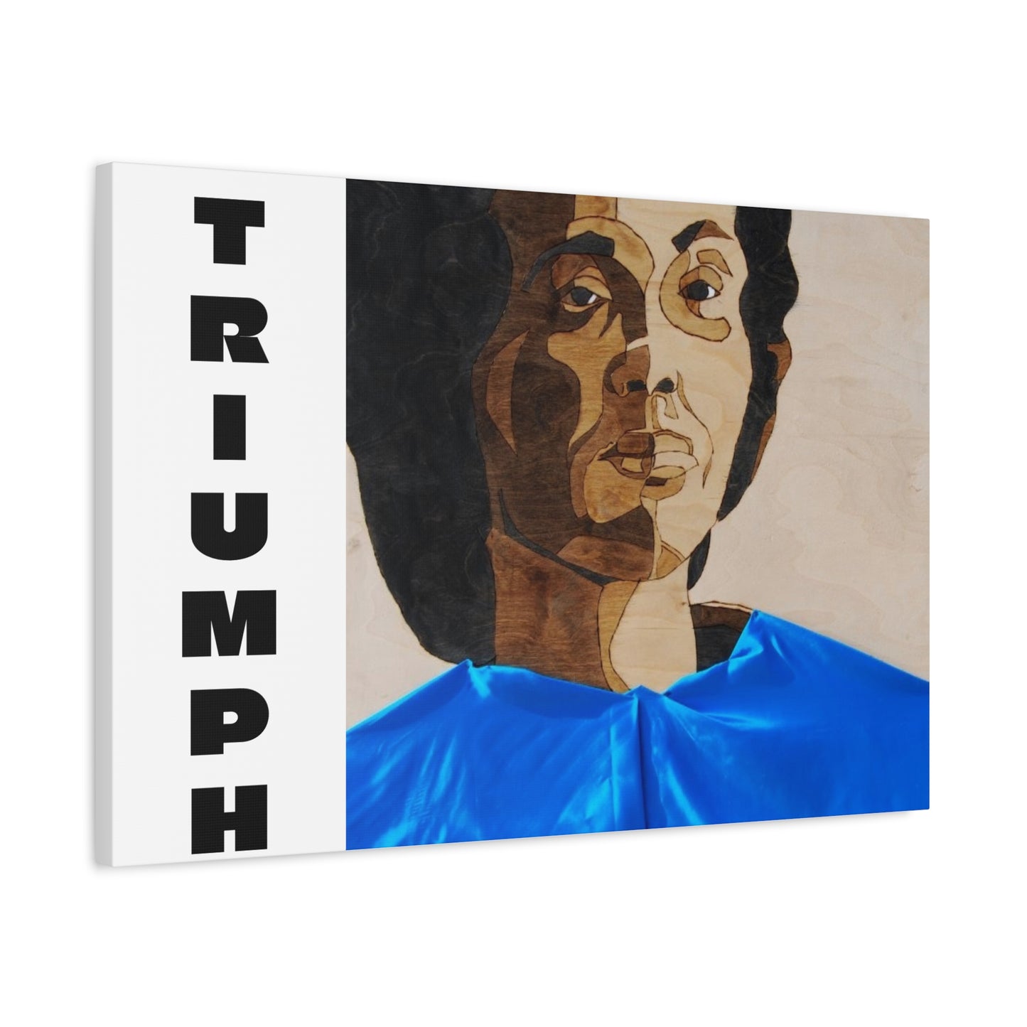 Artistic Canvas Wall Art - Stretched Matte Print of Iconic Portrait