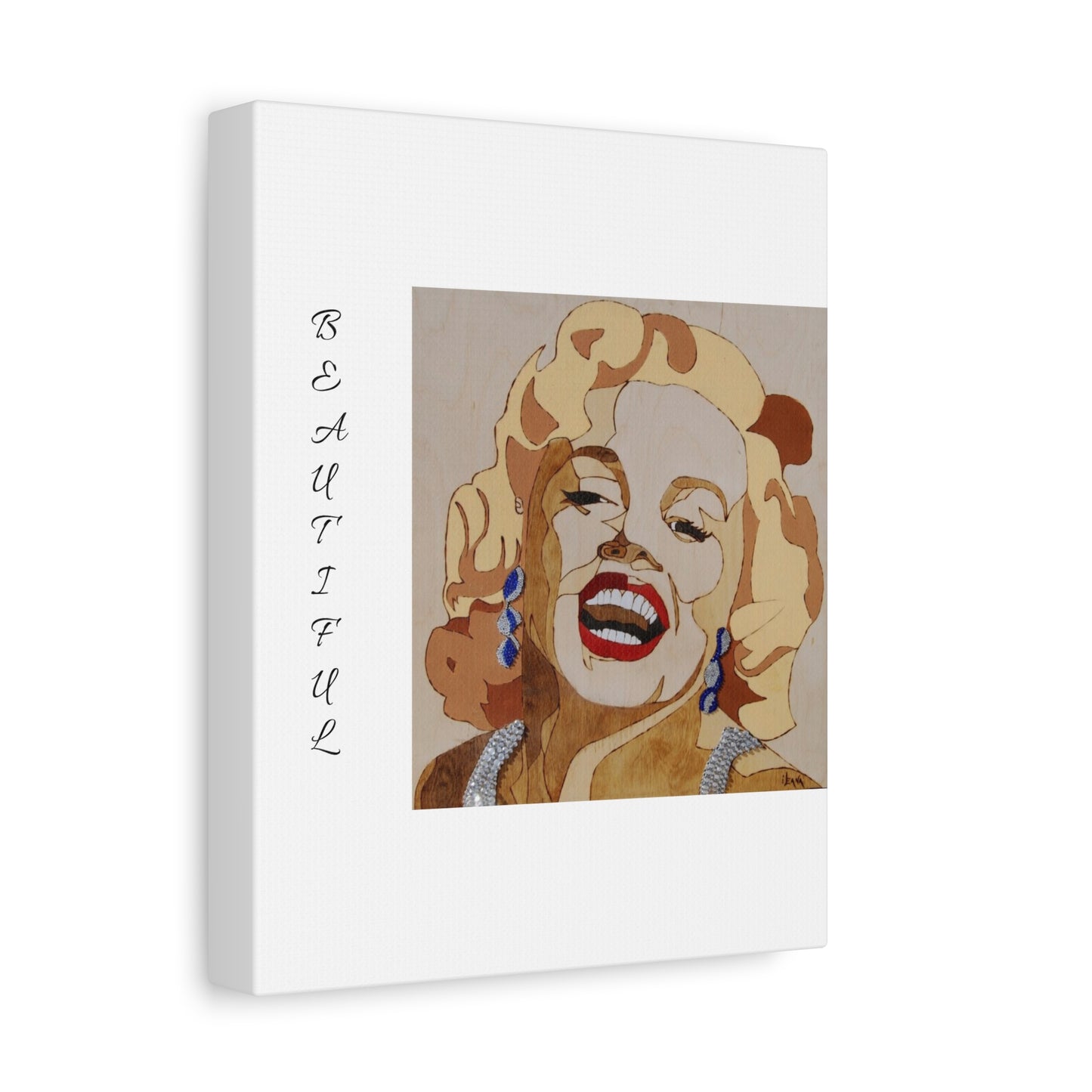 Marilyn Monroe Art Canvas - Stretched Wall Decor for Home & Office
