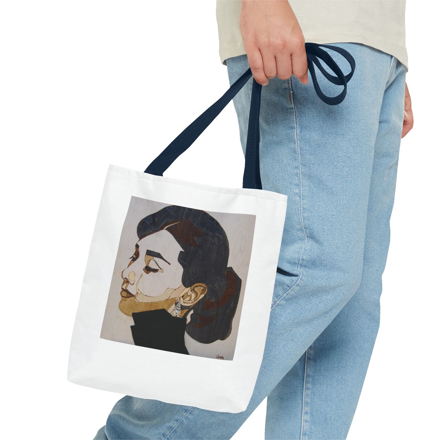 Stylish Adored Tote Bag - Fashionable Art Design for Everyday Use