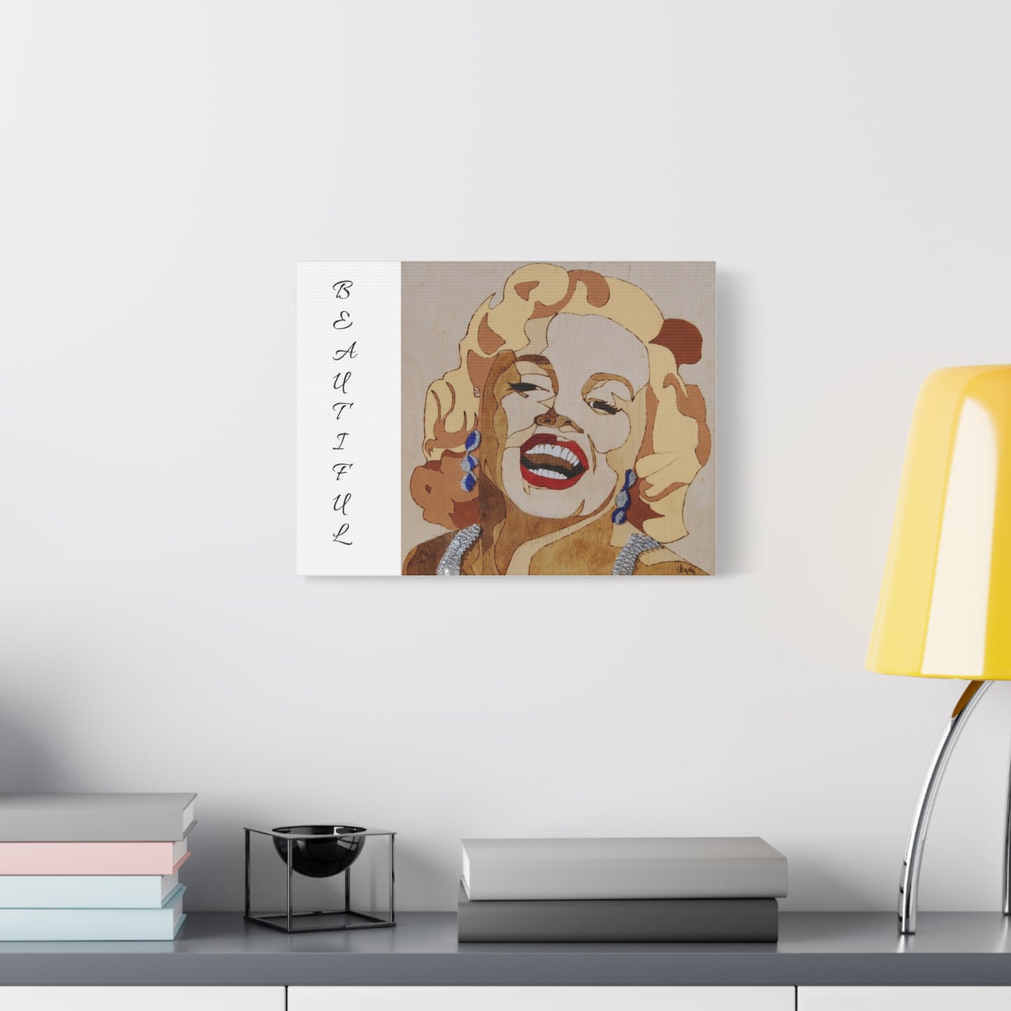 Marilyn Monroe Art Canvas - Stretched Wall Decor for Home & Office