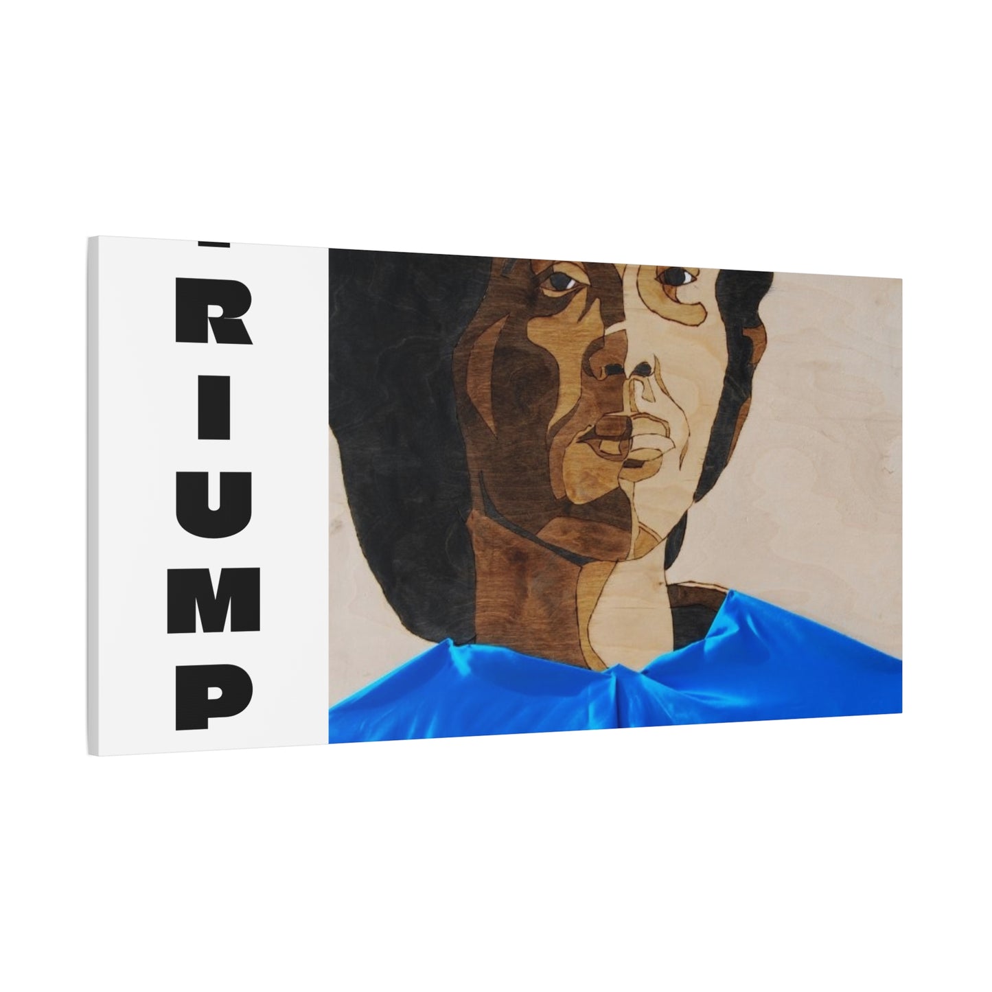 Artistic Canvas Wall Art - Stretched Matte Print of Iconic Portrait
