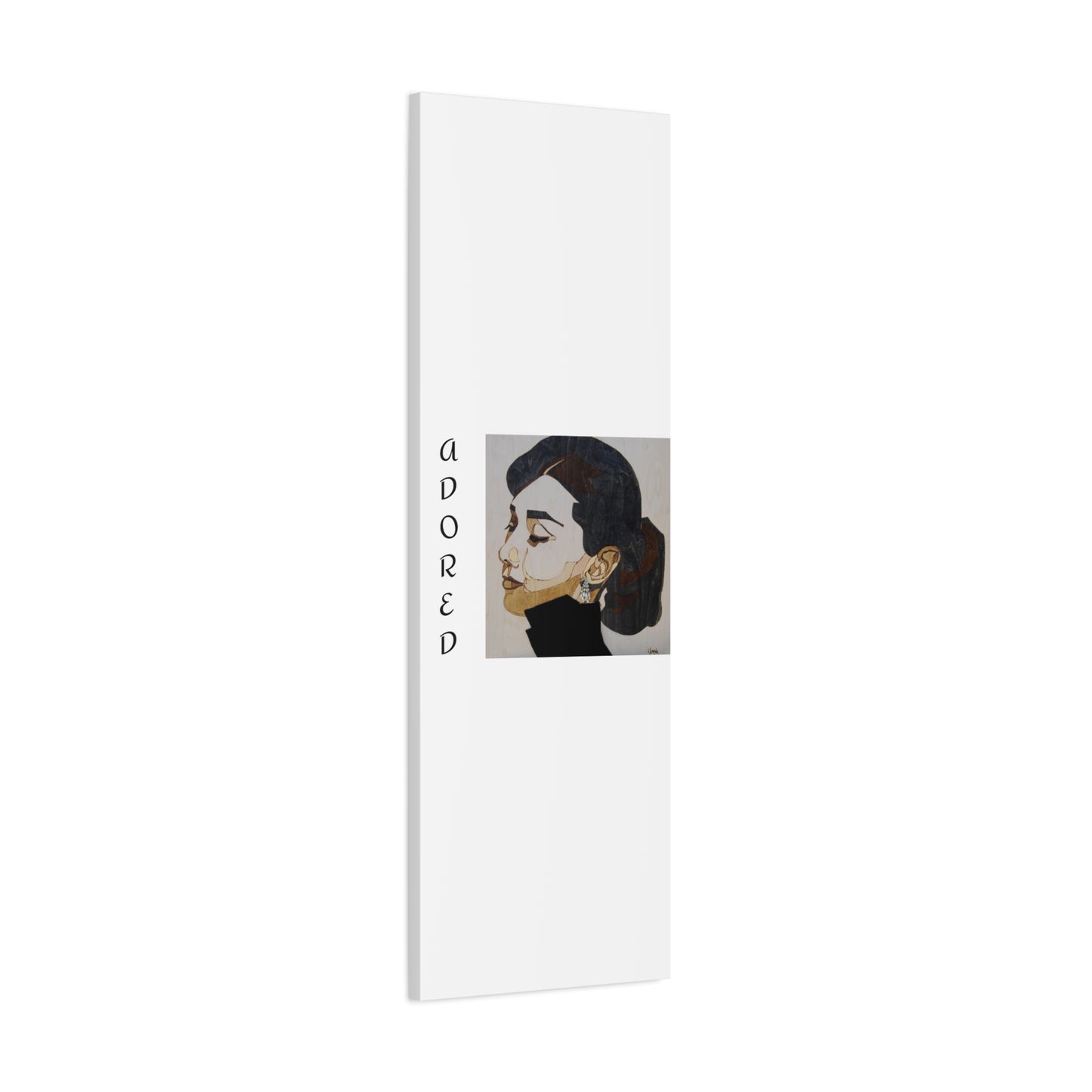 "Adored"Canvas Art – Stylish Portrait of a Woman