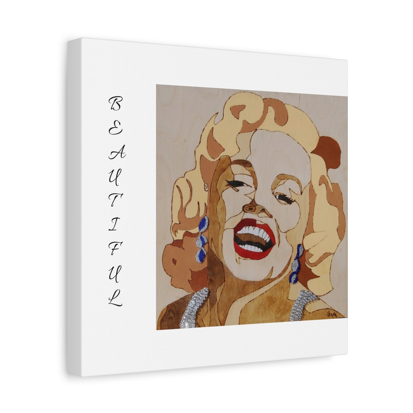 Marilyn Monroe Art Canvas - Stretched Wall Decor for Home & Office