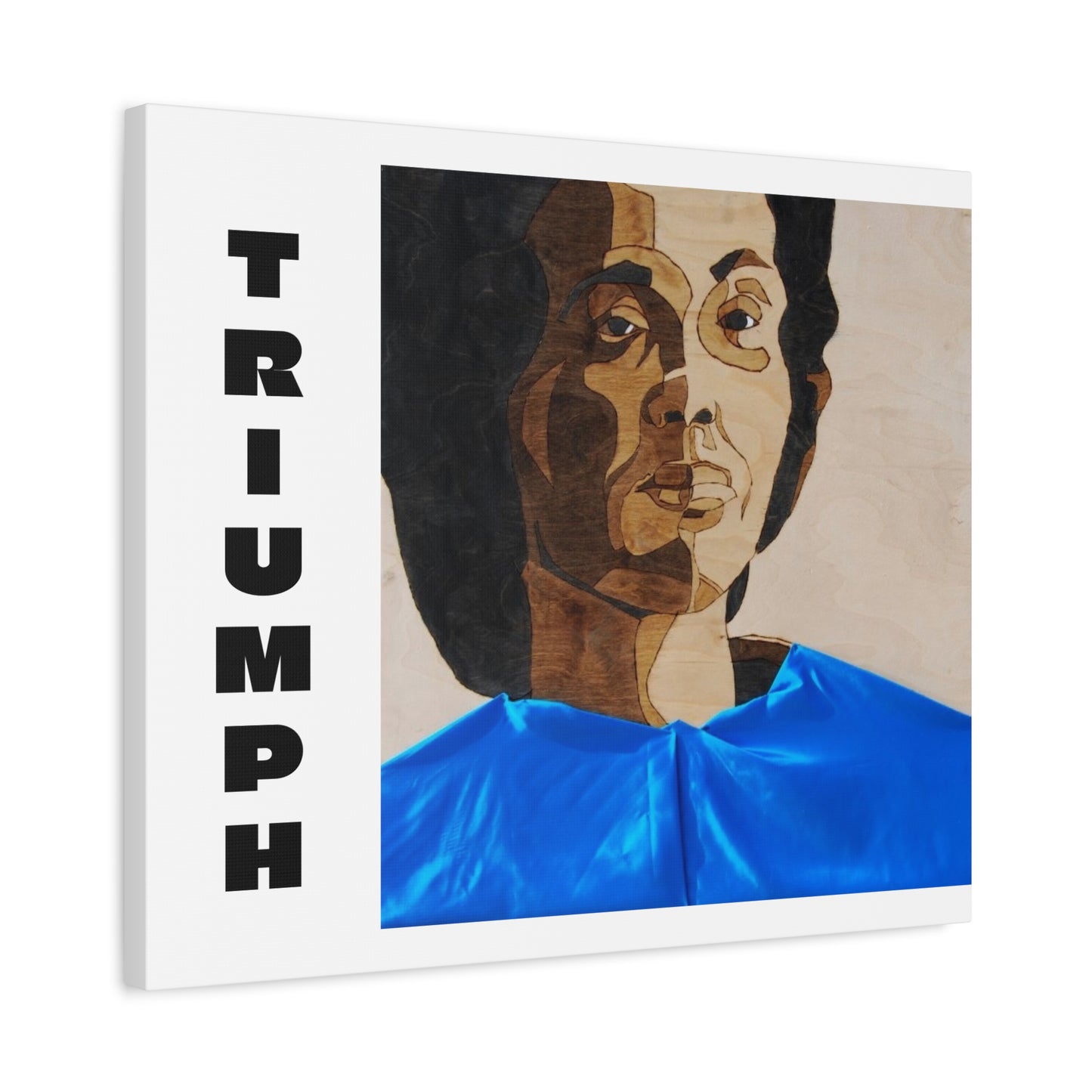 Artistic Canvas Wall Art - Stretched Matte Print of Iconic Portrait