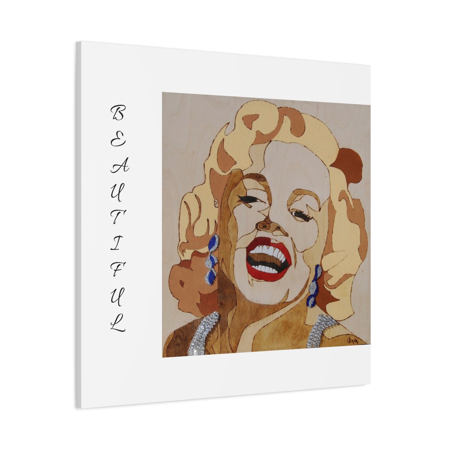 Marilyn Monroe Art Canvas - Stretched Wall Decor for Home & Office