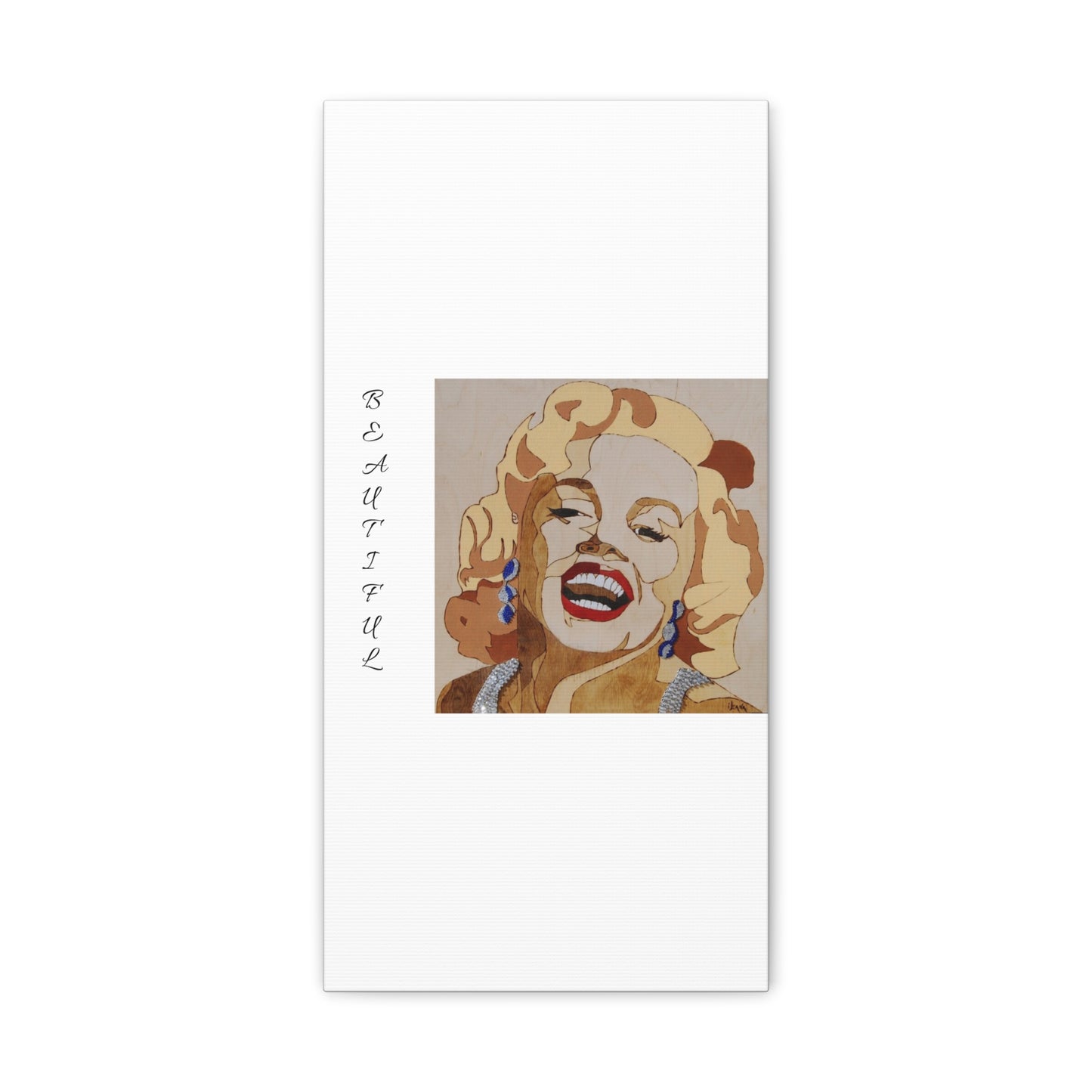 Marilyn Monroe Art Canvas - Stretched Wall Decor for Home & Office