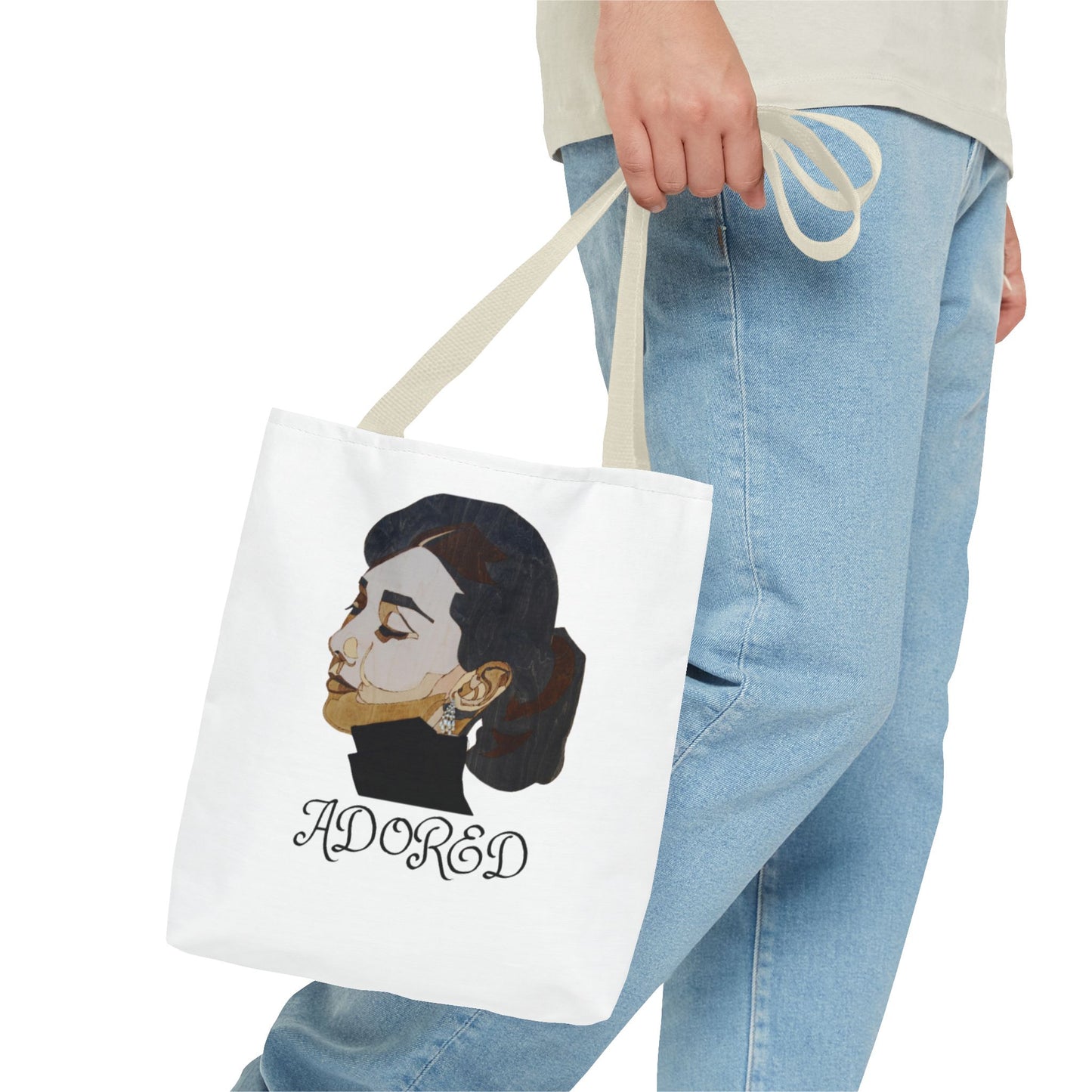Adored Tote Bag | Stylish Everyday Carry, Gift for Her, Fashion Accessory, Women's Gift, Reusable Bag