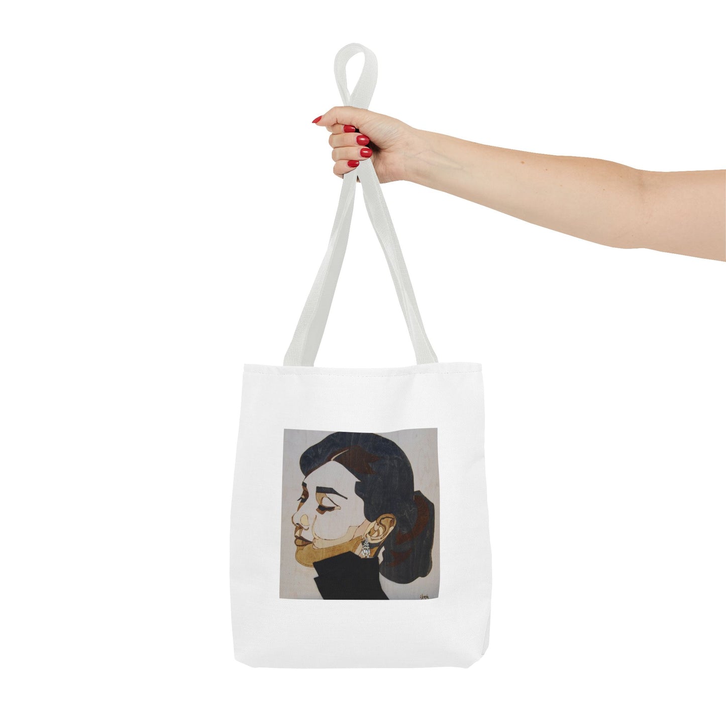 Elegant Art Tote Bag with Inspirational Quote Perfect for Everyday Use