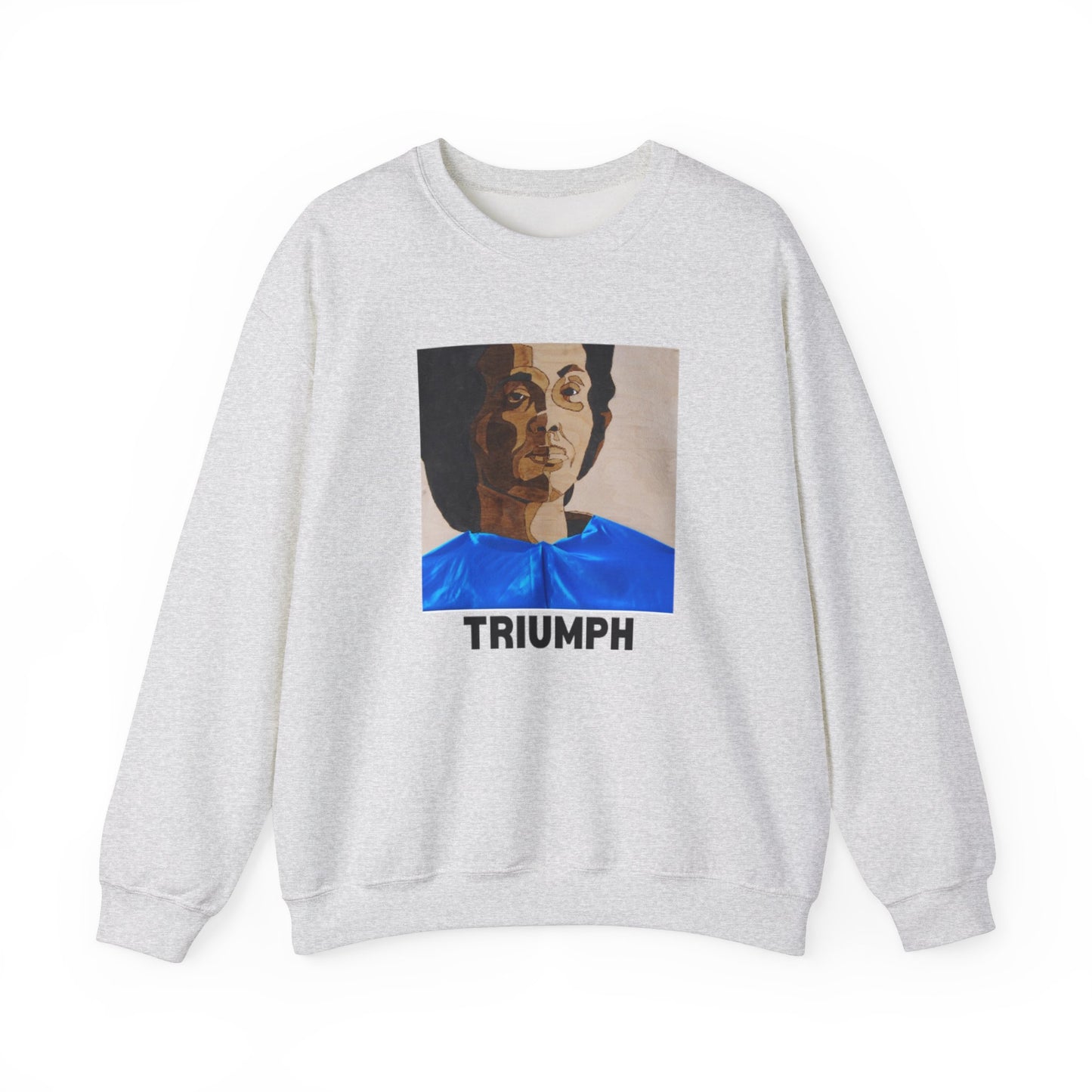 Triumph Crewneck Sweatshirt - Empowerment, Unisex Apparel, Motivational Gift, Cozy Fashion, Everyday Comfort