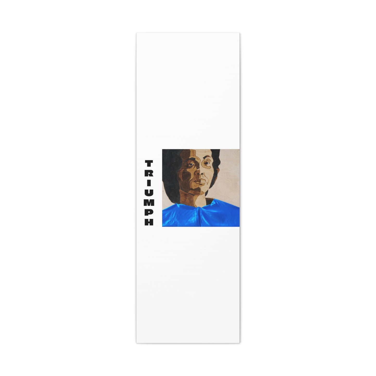 Artistic Canvas Wall Art - Stretched Matte Print of Iconic Portrait