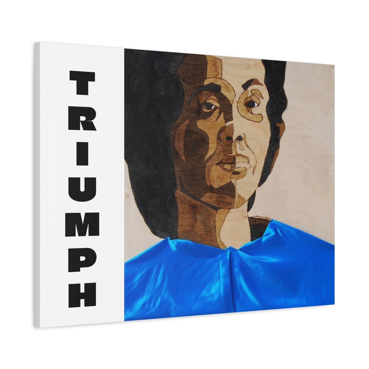 Artistic Canvas Wall Art - Stretched Matte Print of Iconic Portrait