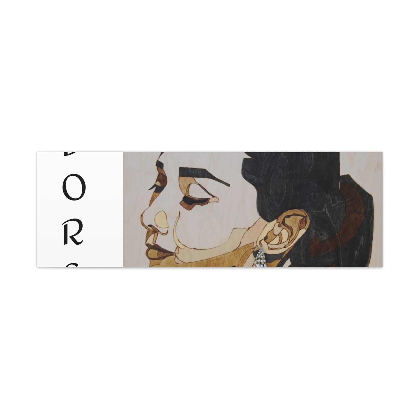 "Adored"Canvas Art – Stylish Portrait of a Woman