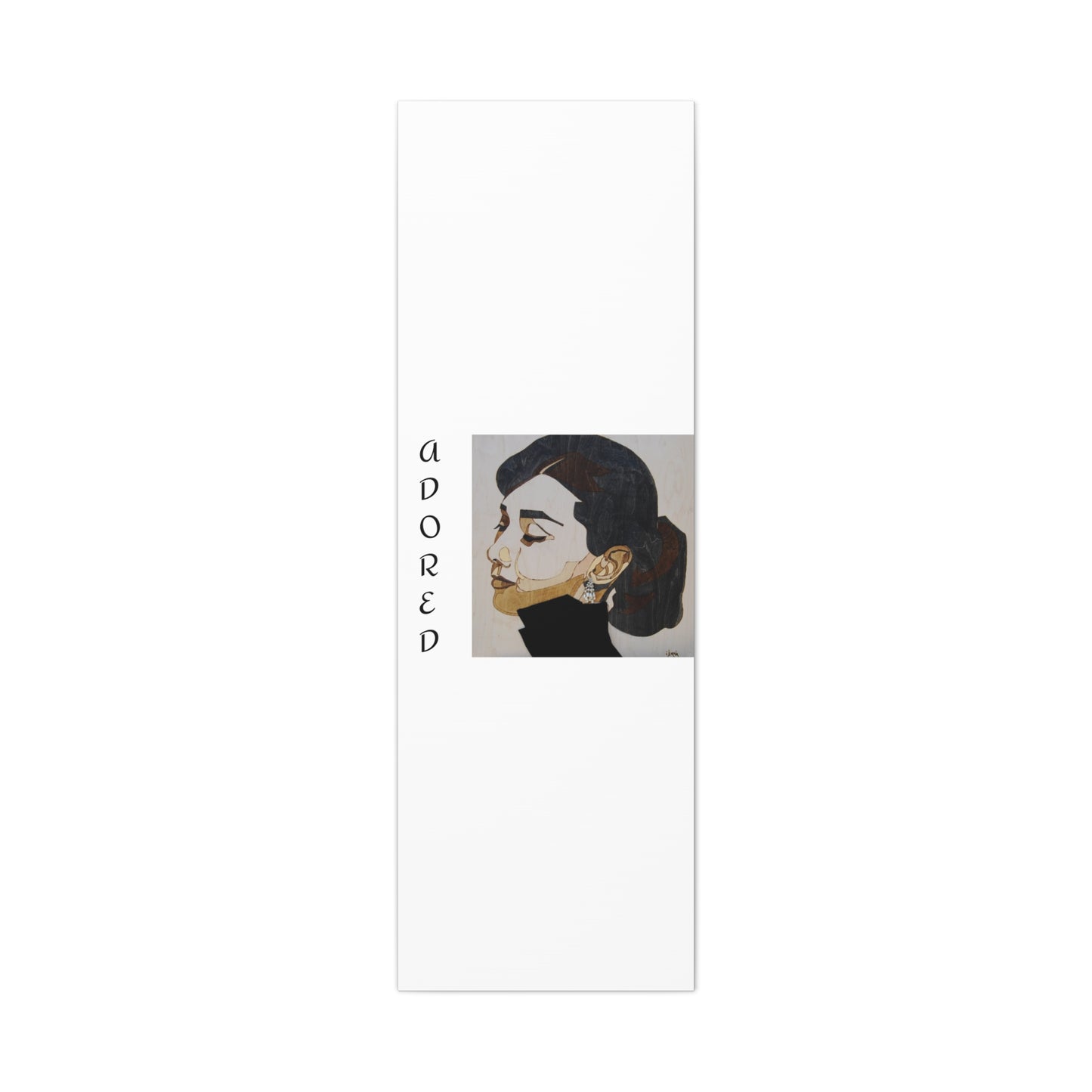 "Adored"Canvas Art – Stylish Portrait of a Woman