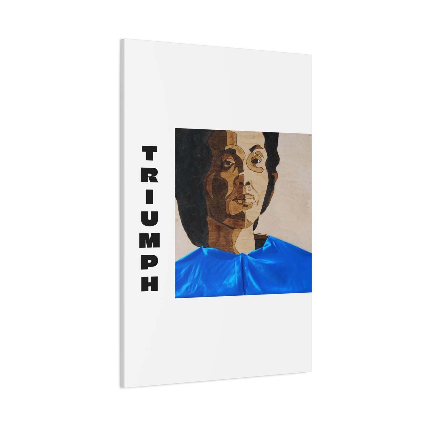 Artistic Canvas Wall Art - Stretched Matte Print of Iconic Portrait
