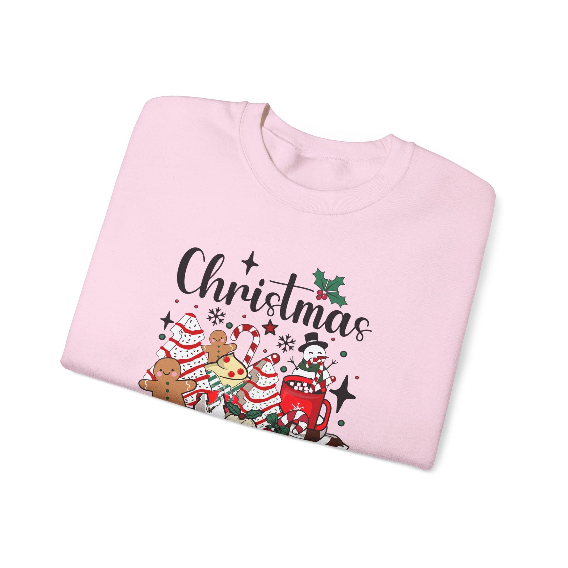 Christmas Calories Don't Count Crewneck Sweatshirt | Unisex Holiday Sweatshirt - Ileana Marie Designs