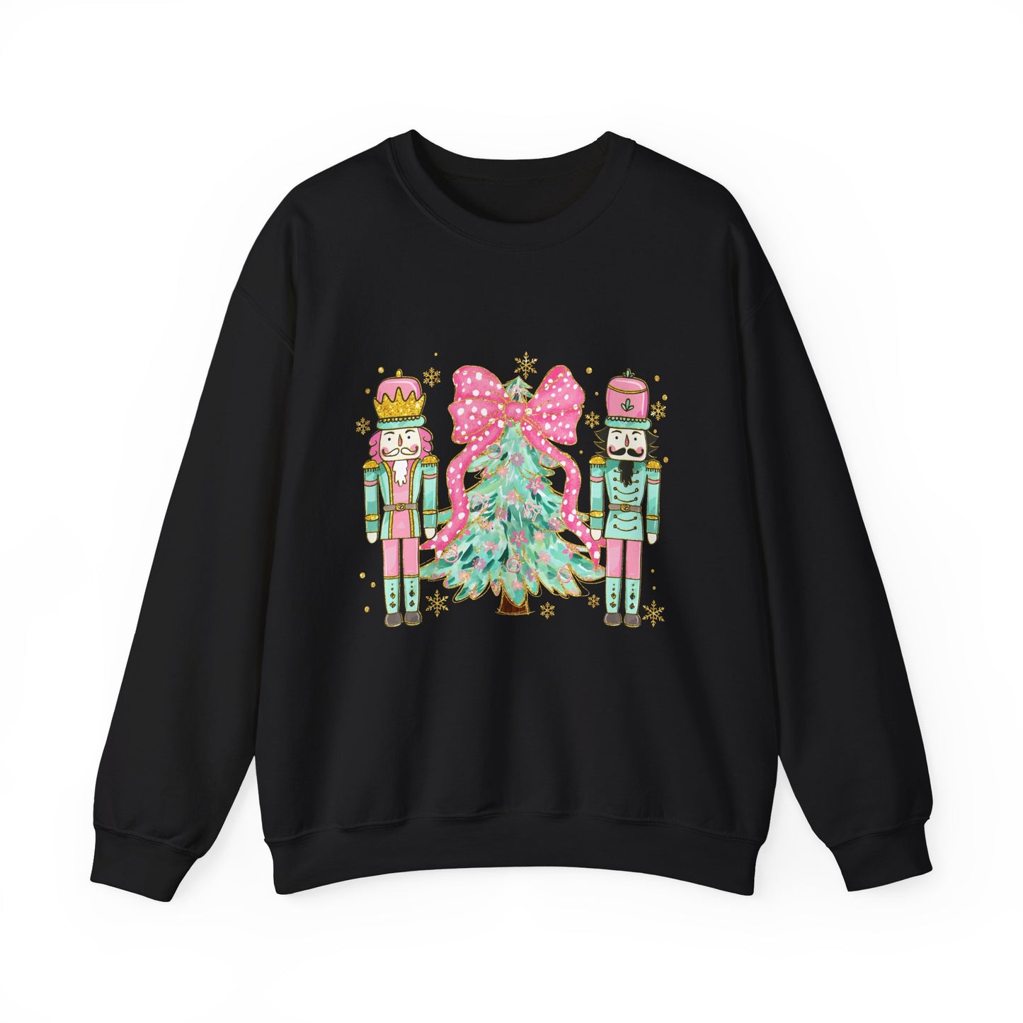 Christmas Nutcracker Crewneck Sweatshirt - Unisex Heavy Blend™ - Ileana Marie Designs