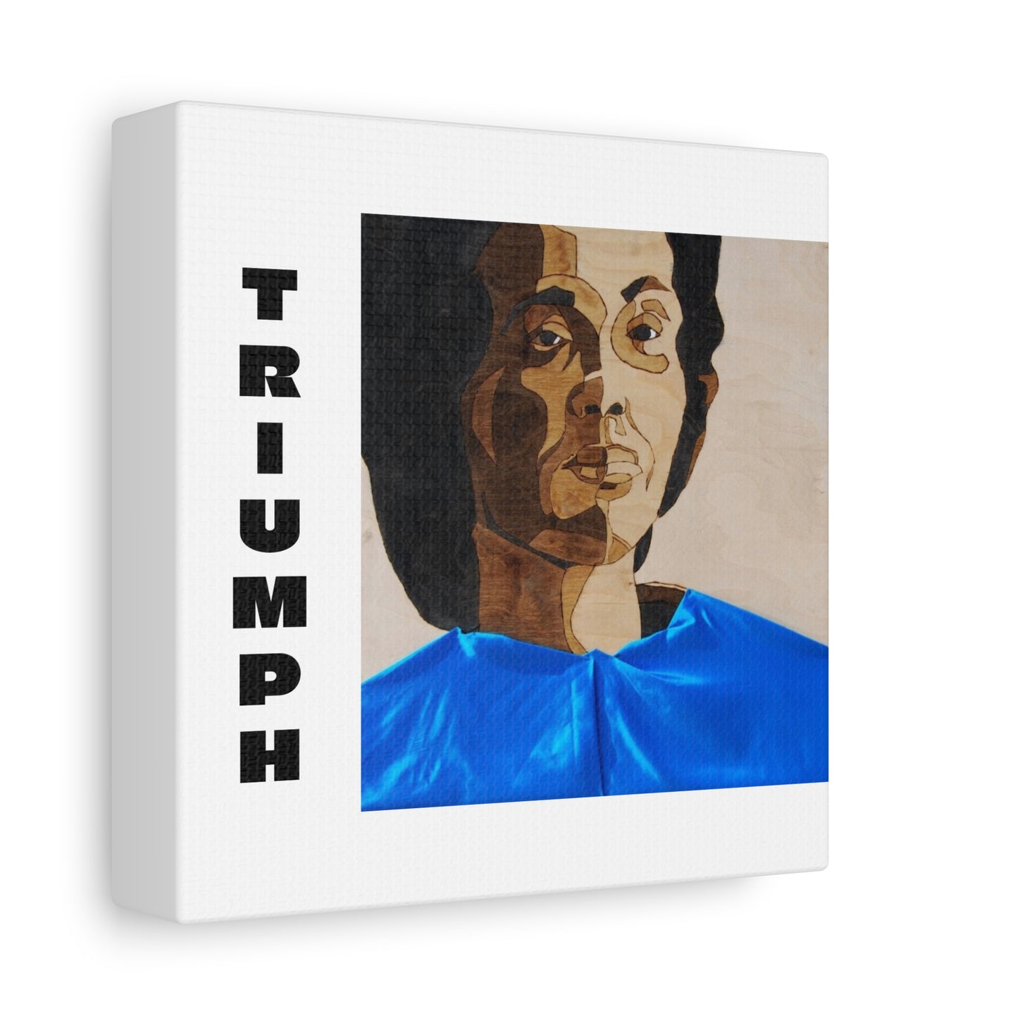 Artistic Canvas Wall Art - Stretched Matte Print of Iconic Portrait