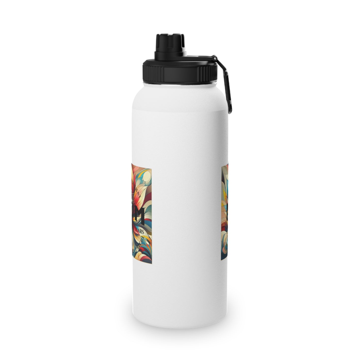 Colorful Stainless Steel Water Bottle with Sports Lid - Perfect for Fitness Enthusiasts