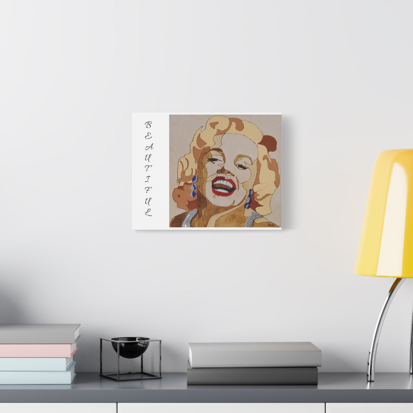 Marilyn Monroe Art Canvas - Stretched Wall Decor for Home & Office