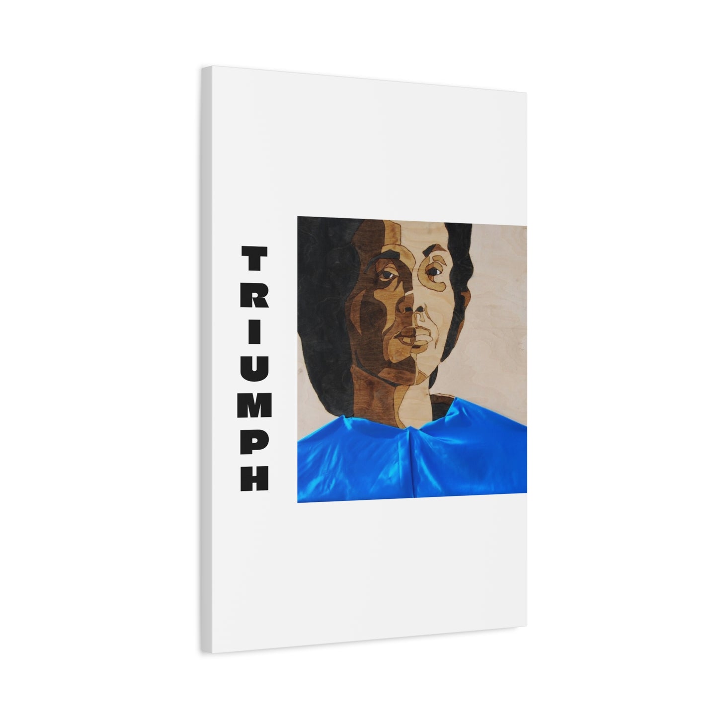 Artistic Canvas Wall Art - Stretched Matte Print of Iconic Portrait