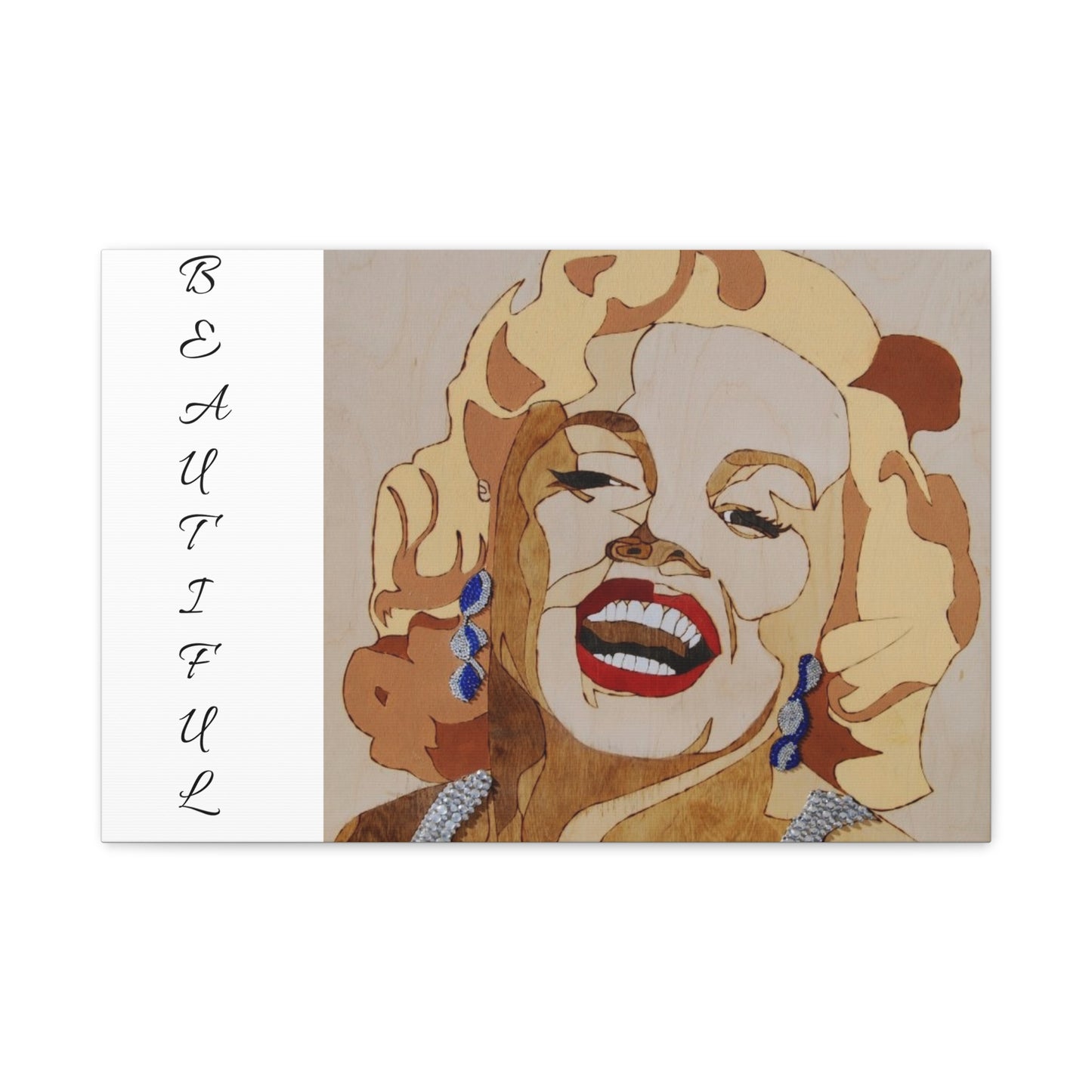 Marilyn Monroe Art Canvas - Stretched Wall Decor for Home & Office