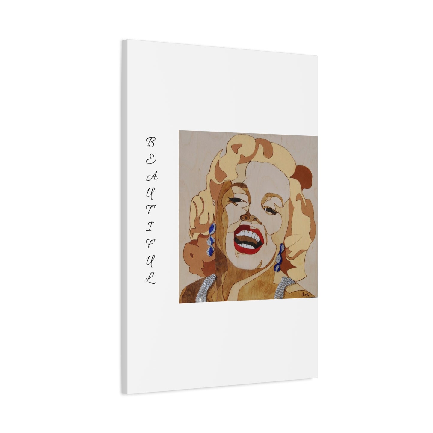 Marilyn Monroe Art Canvas - Stretched Wall Decor for Home & Office