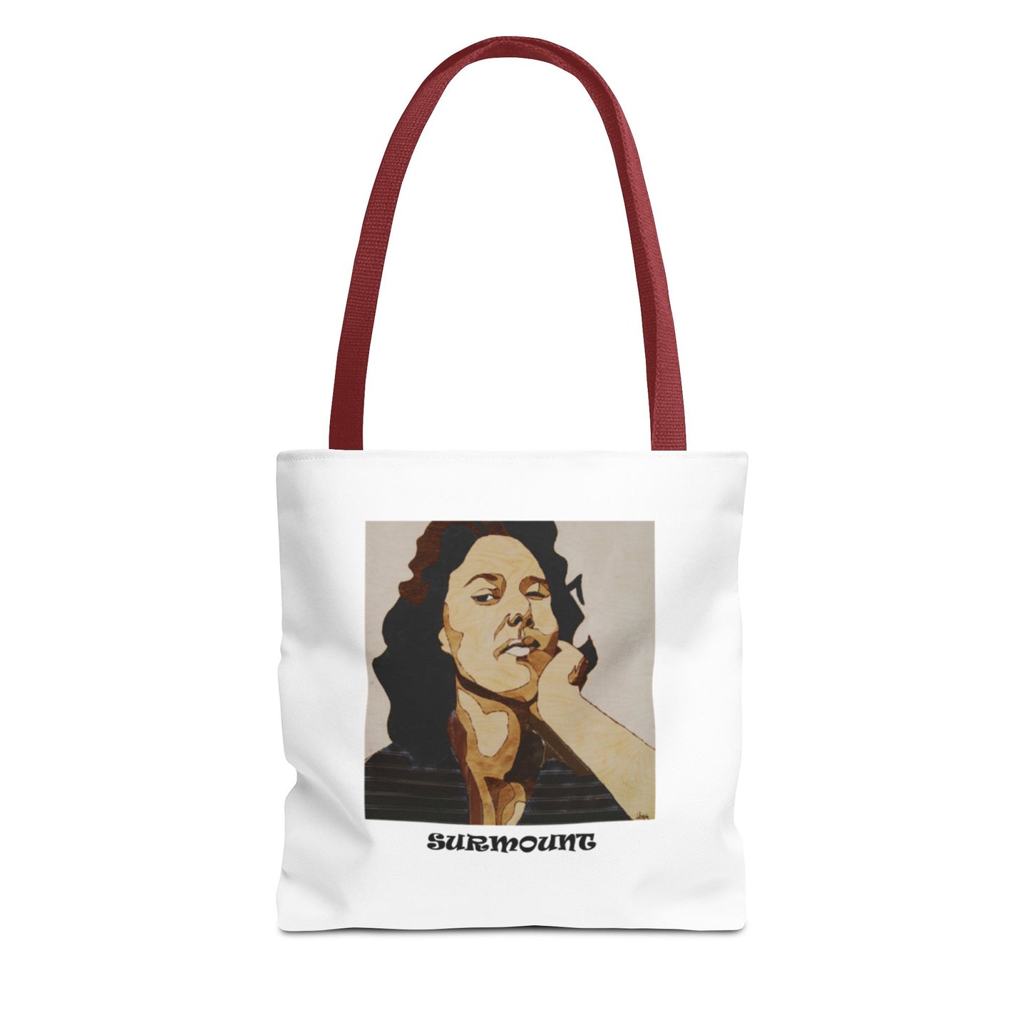 Empowering Tote Bag - Unique Art Print, Gift for Women, Confidence Bag, Everyday Use, Motivational Tote, Fashion Accessory