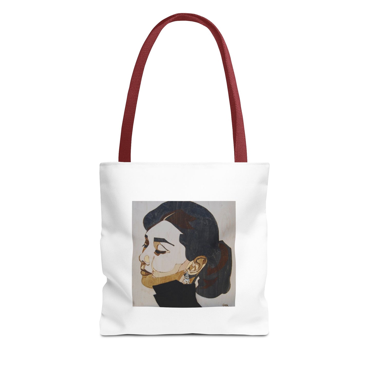 Elegant Art Tote Bag with Inspirational Quote Perfect for Everyday Use