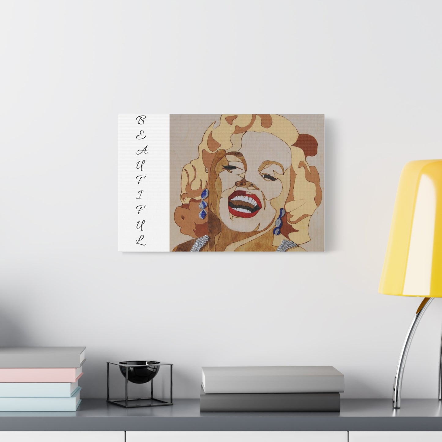 Marilyn Monroe Art Canvas - Stretched Wall Decor for Home & Office