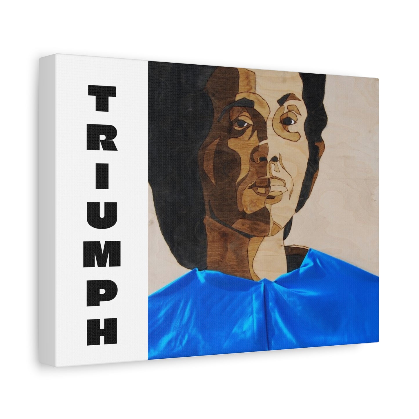 Artistic Canvas Wall Art - Stretched Matte Print of Iconic Portrait