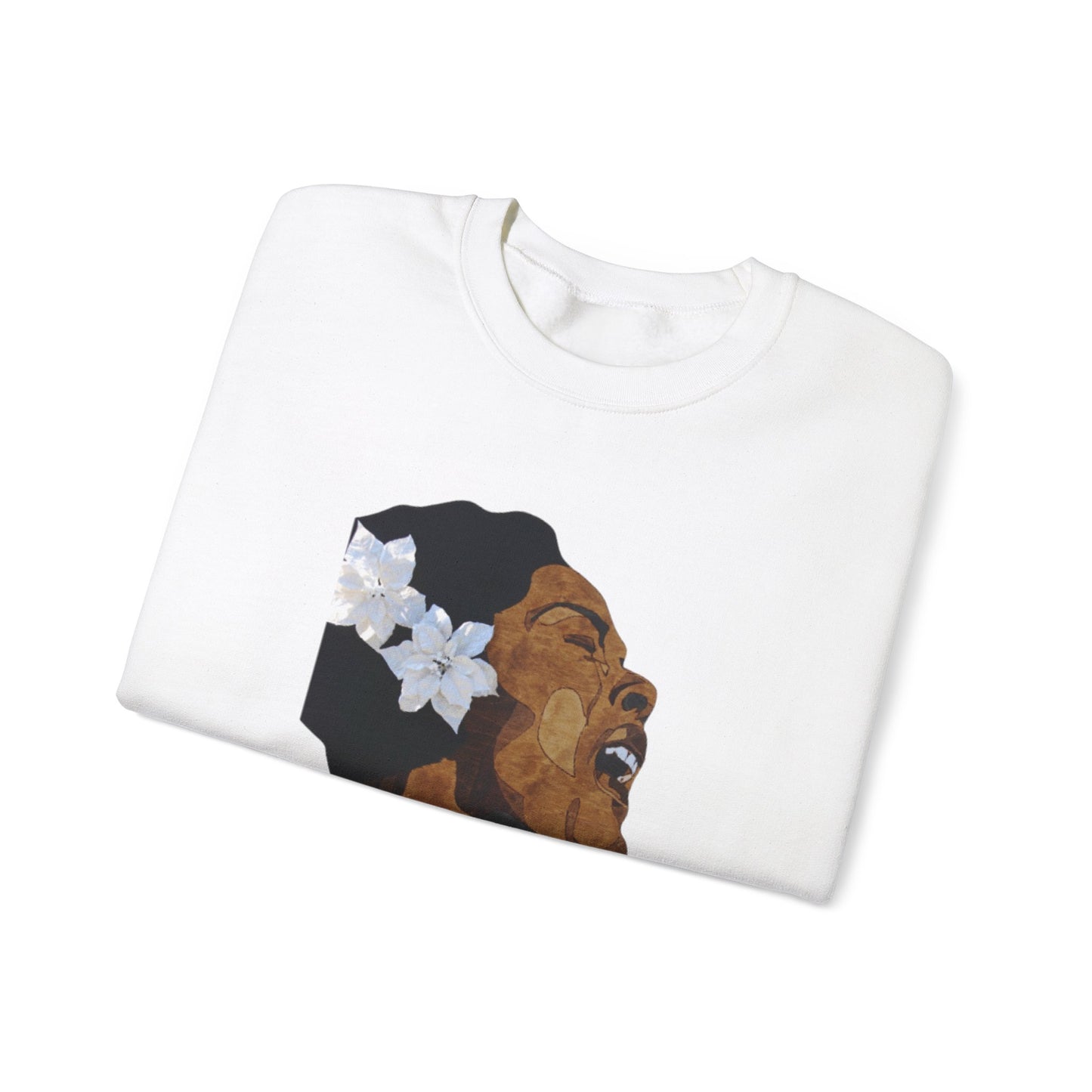 Contender Sweatshirt - Empowering Unisex Crewneck, Comfortable Everyday Wear, Perfect Gift for Music Lovers, Inspirational Quote, Unique Art