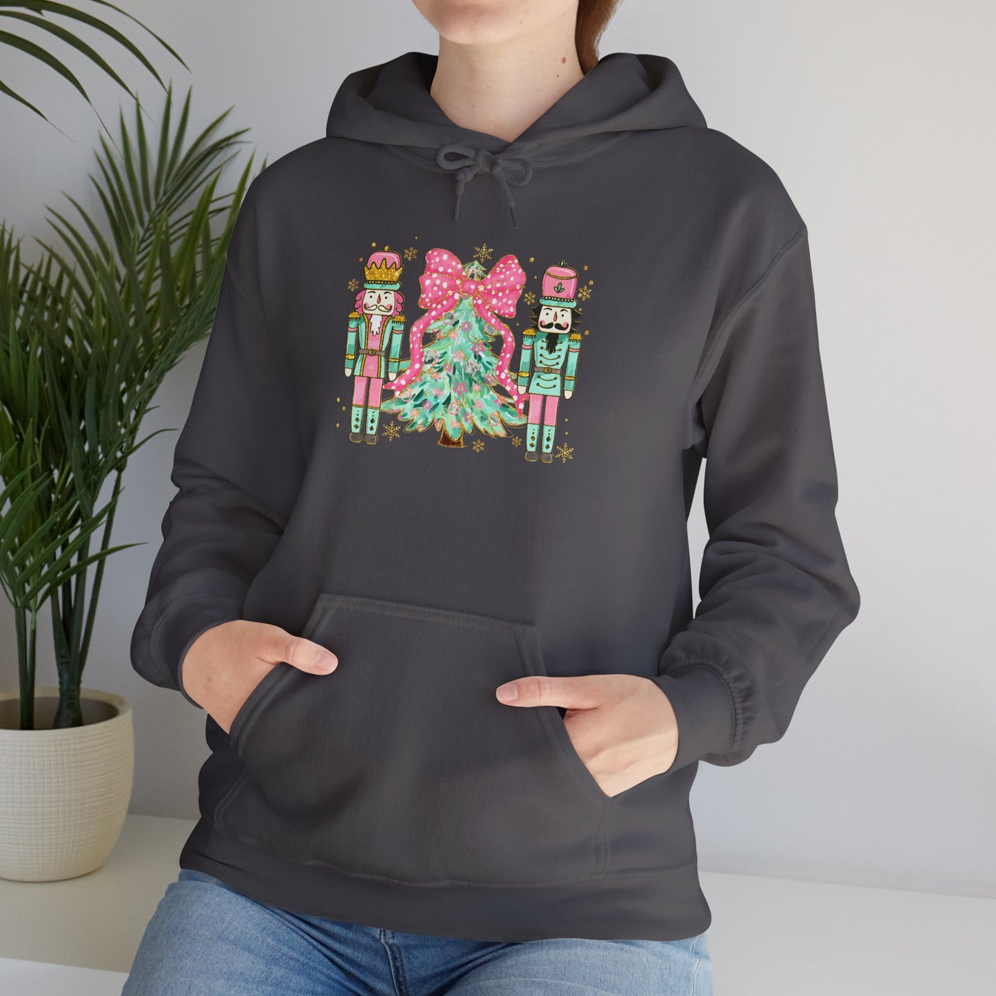 Festive Nutcracker Christmas Hoodie - Ileana Marie Designs