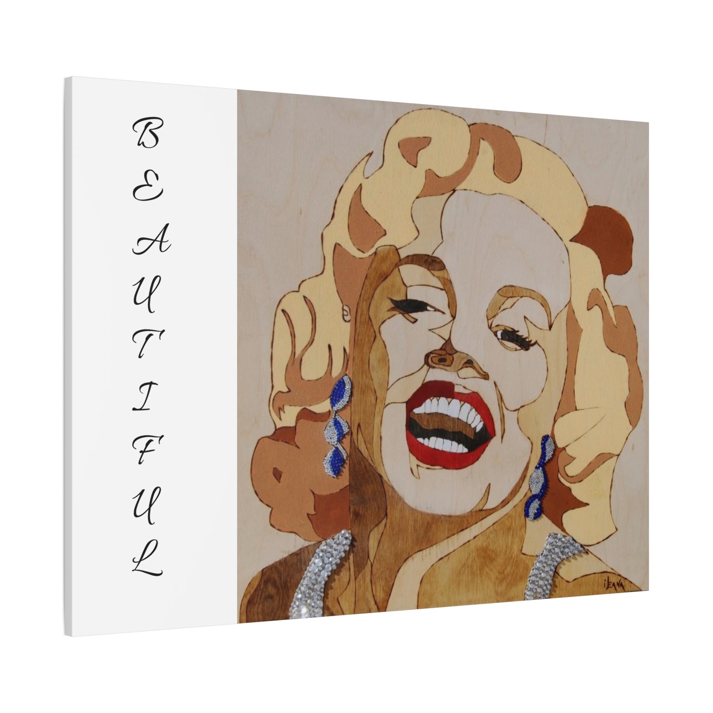 Marilyn Monroe Art Canvas - Stretched Wall Decor for Home & Office