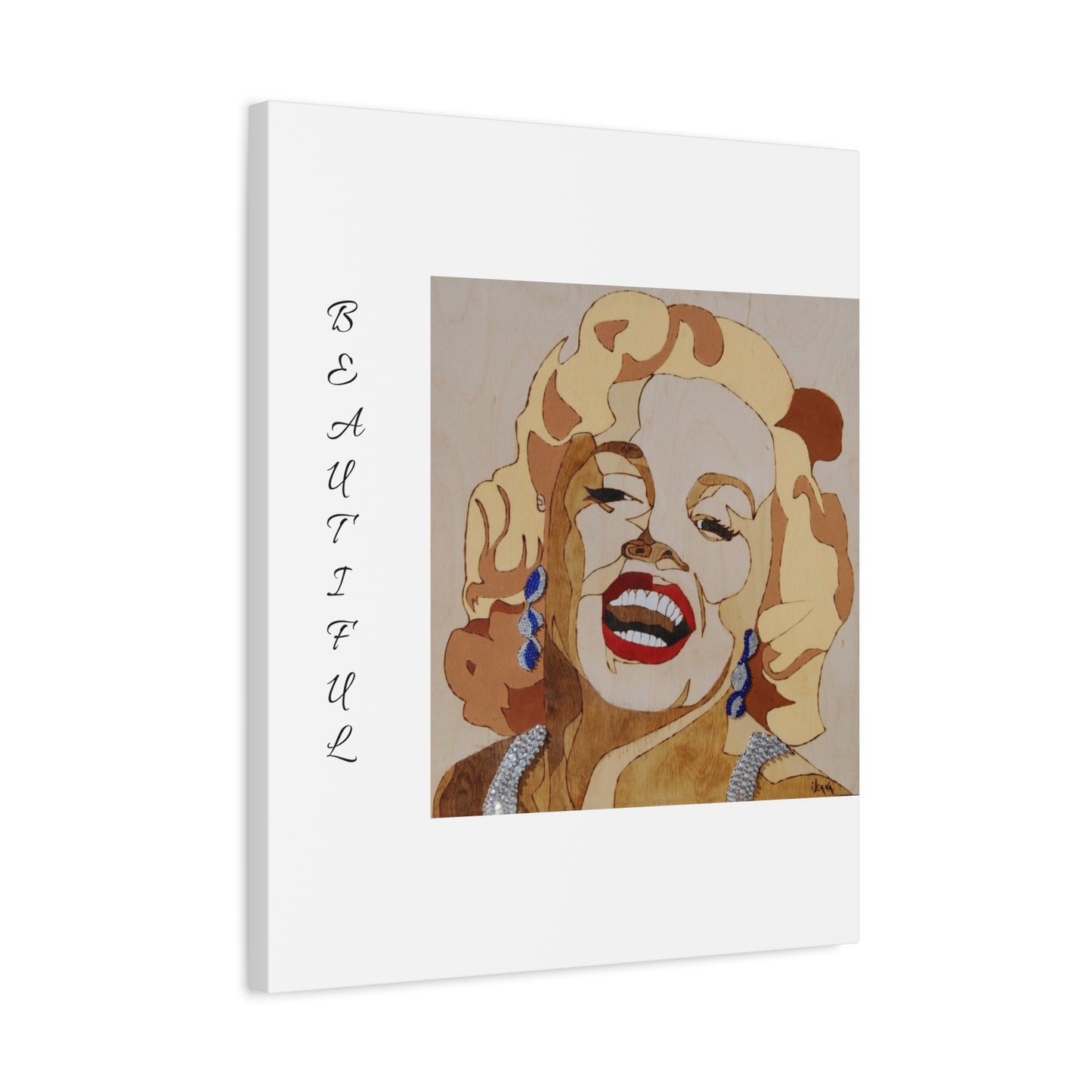 Marilyn Monroe Art Canvas - Stretched Wall Decor for Home & Office