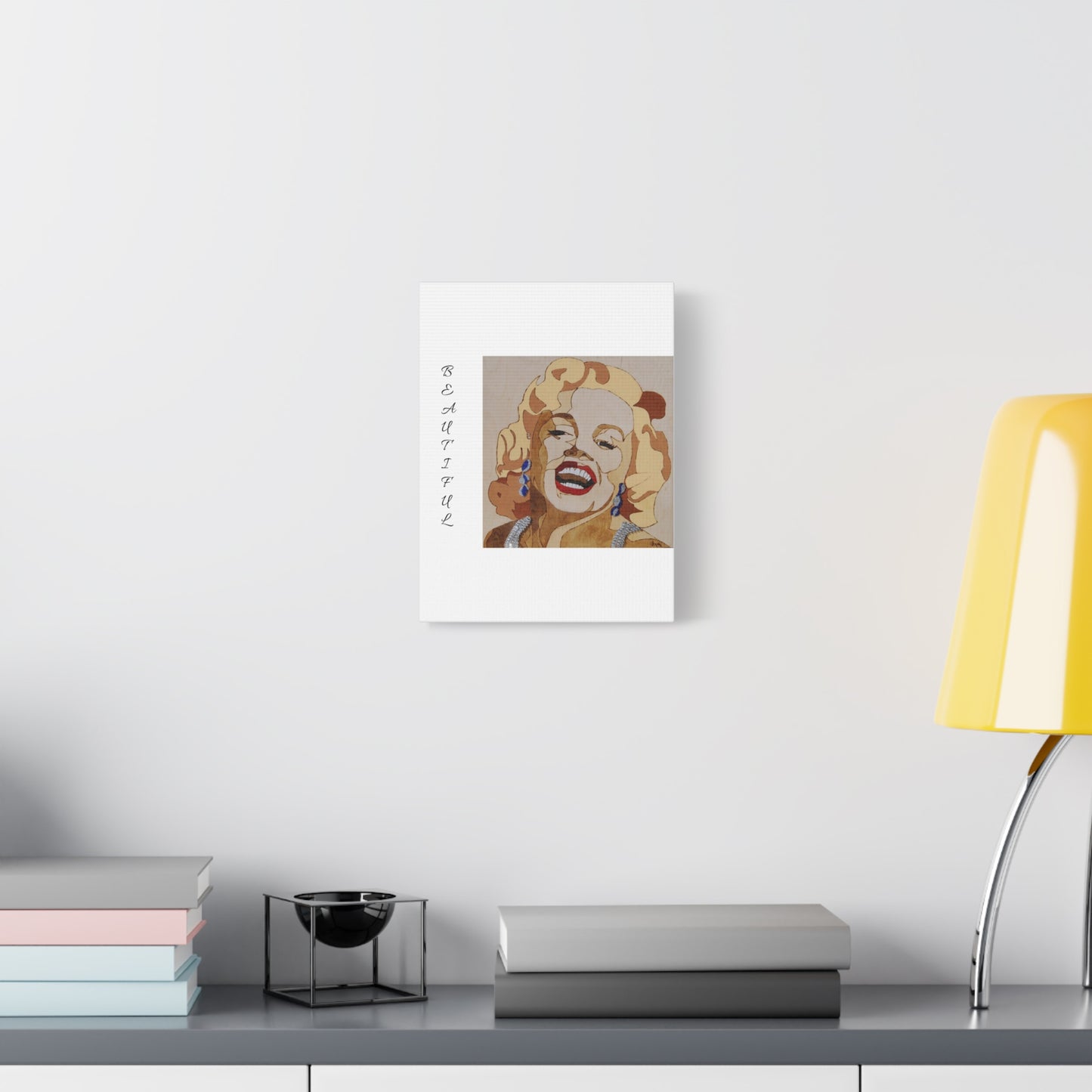 Marilyn Monroe Art Canvas - Stretched Wall Decor for Home & Office