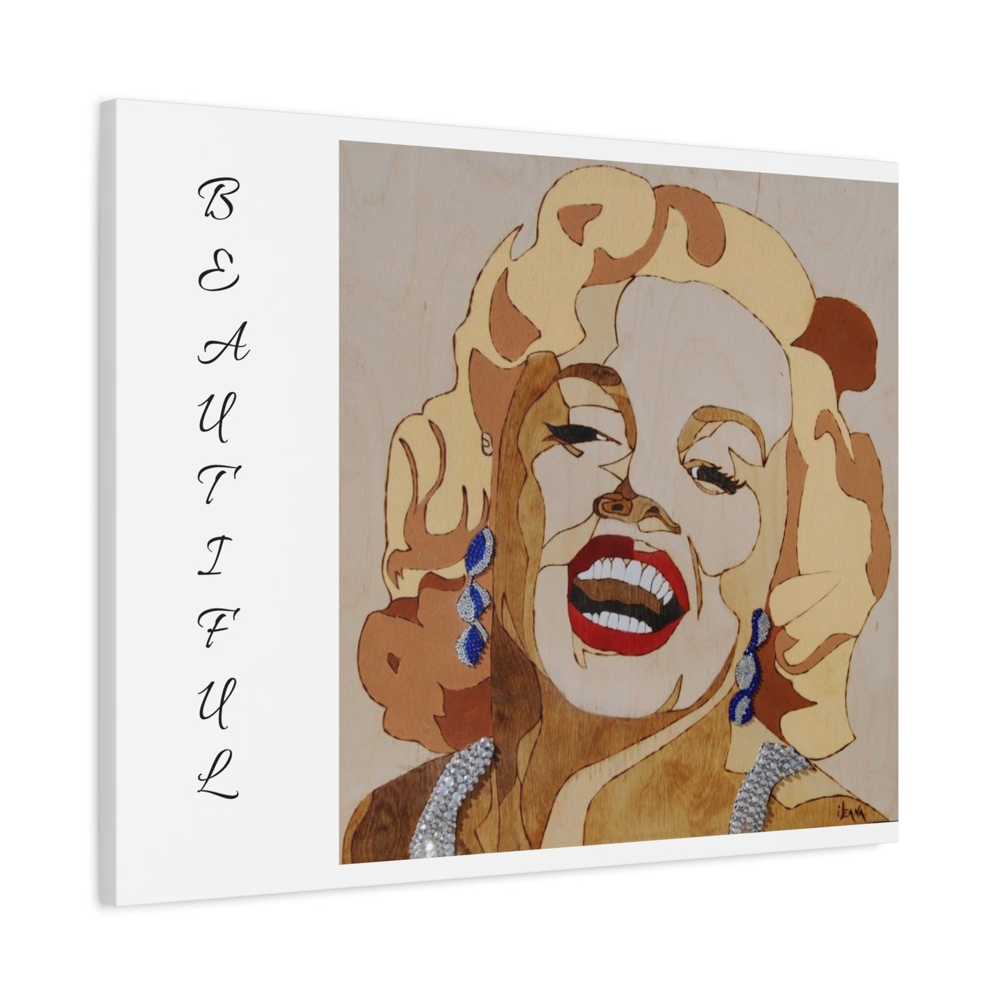 Marilyn Monroe Art Canvas - Stretched Wall Decor for Home & Office