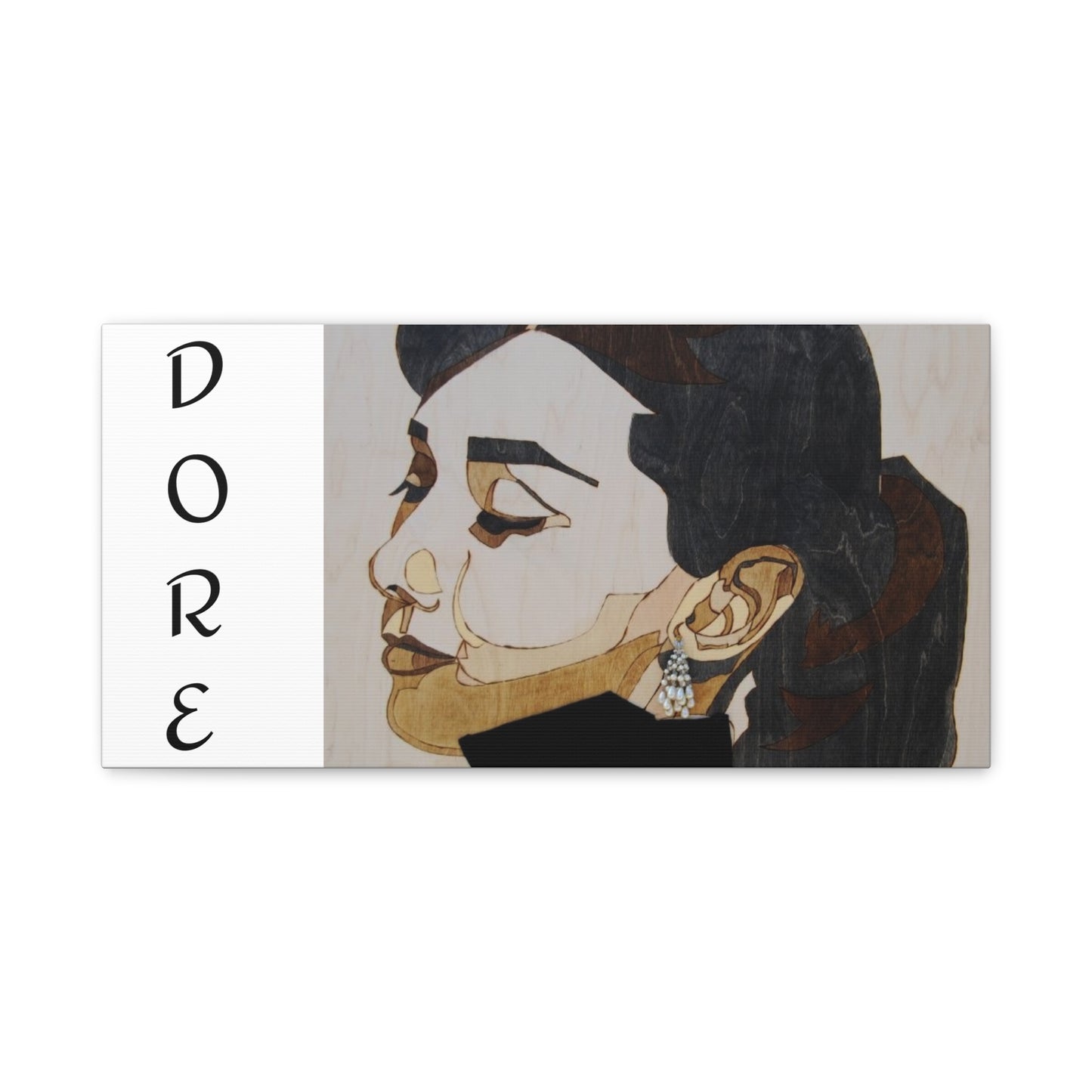 "Adored"Canvas Art – Stylish Portrait of a Woman